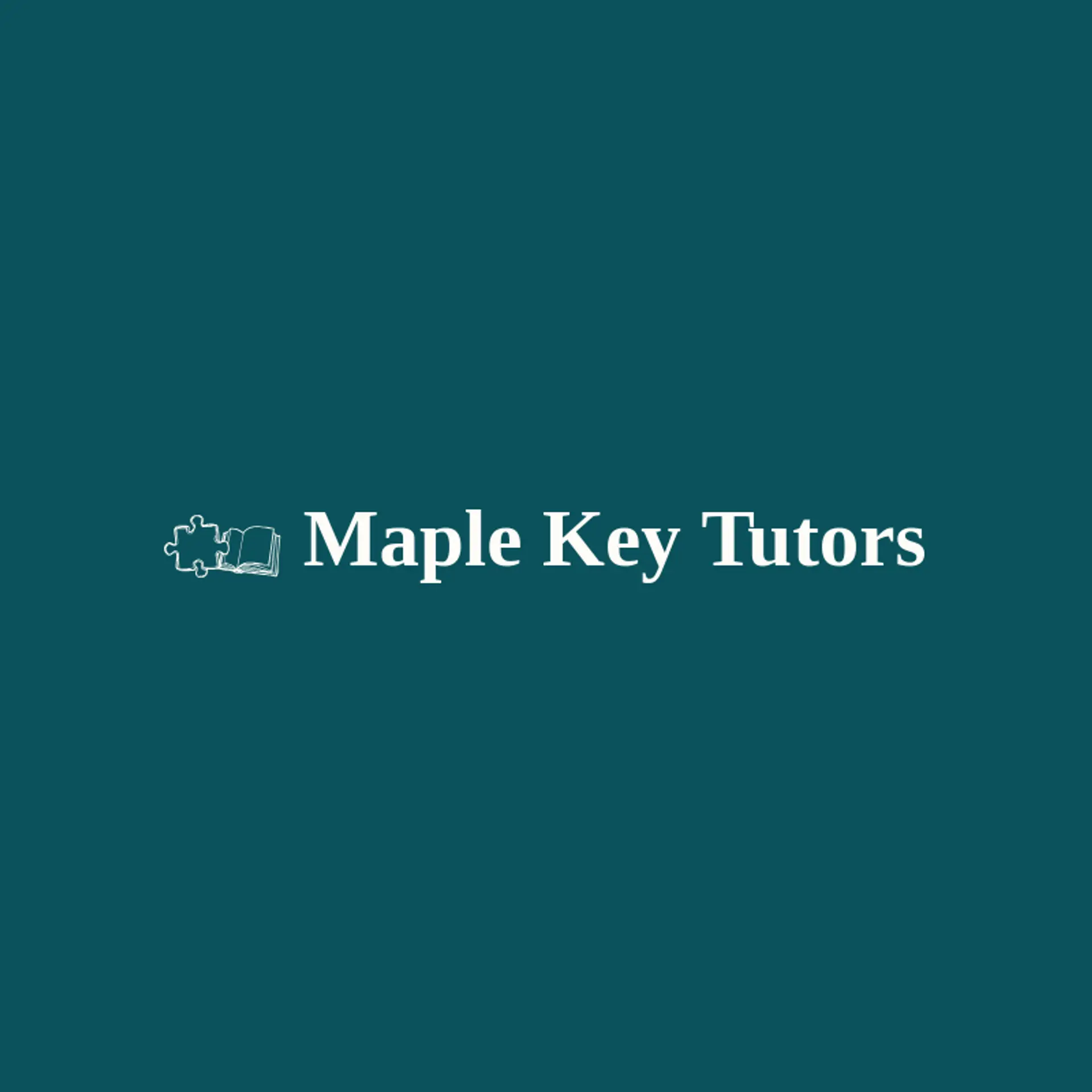 Maple Key Tutors logo for learning