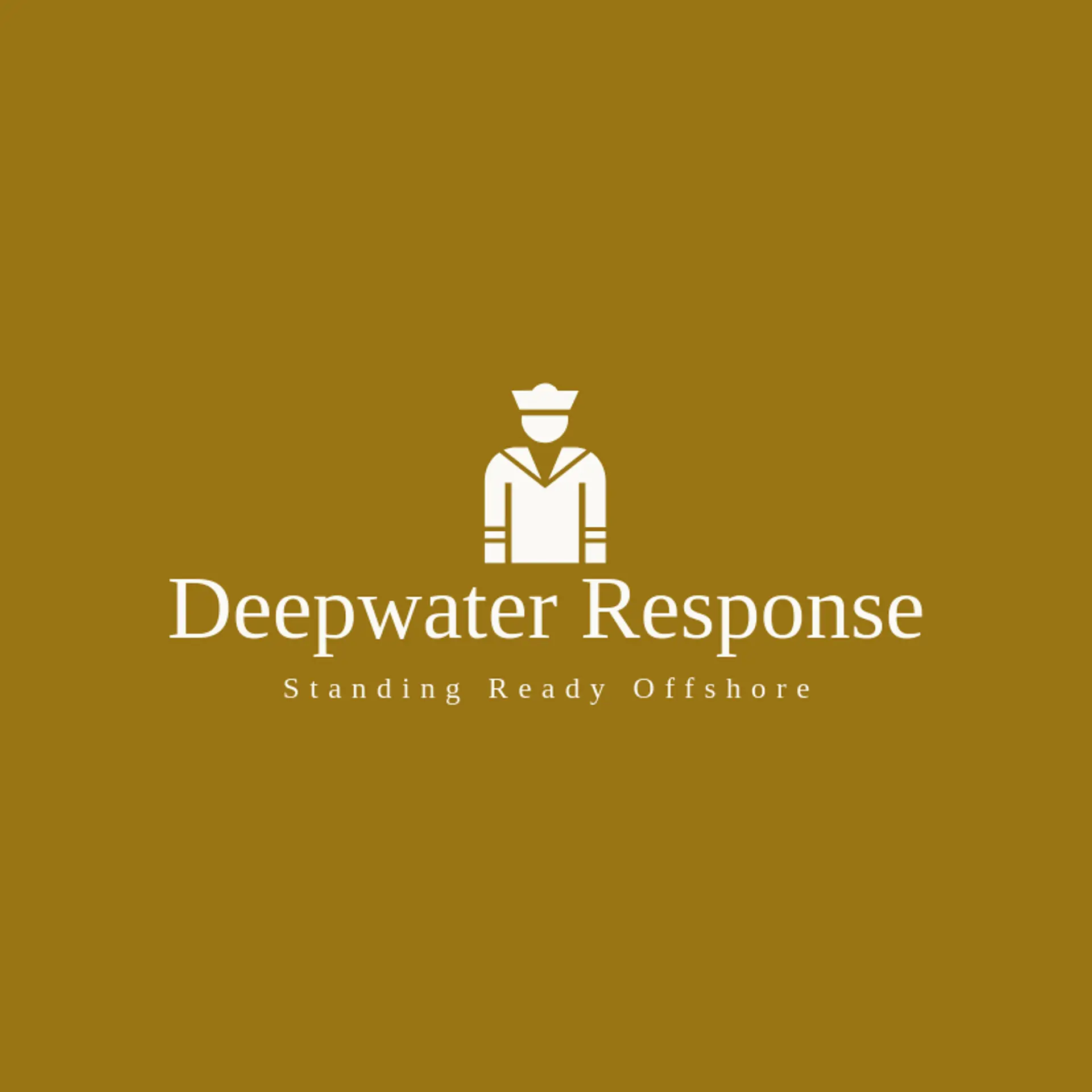 Deepwater Response logo for coast guard