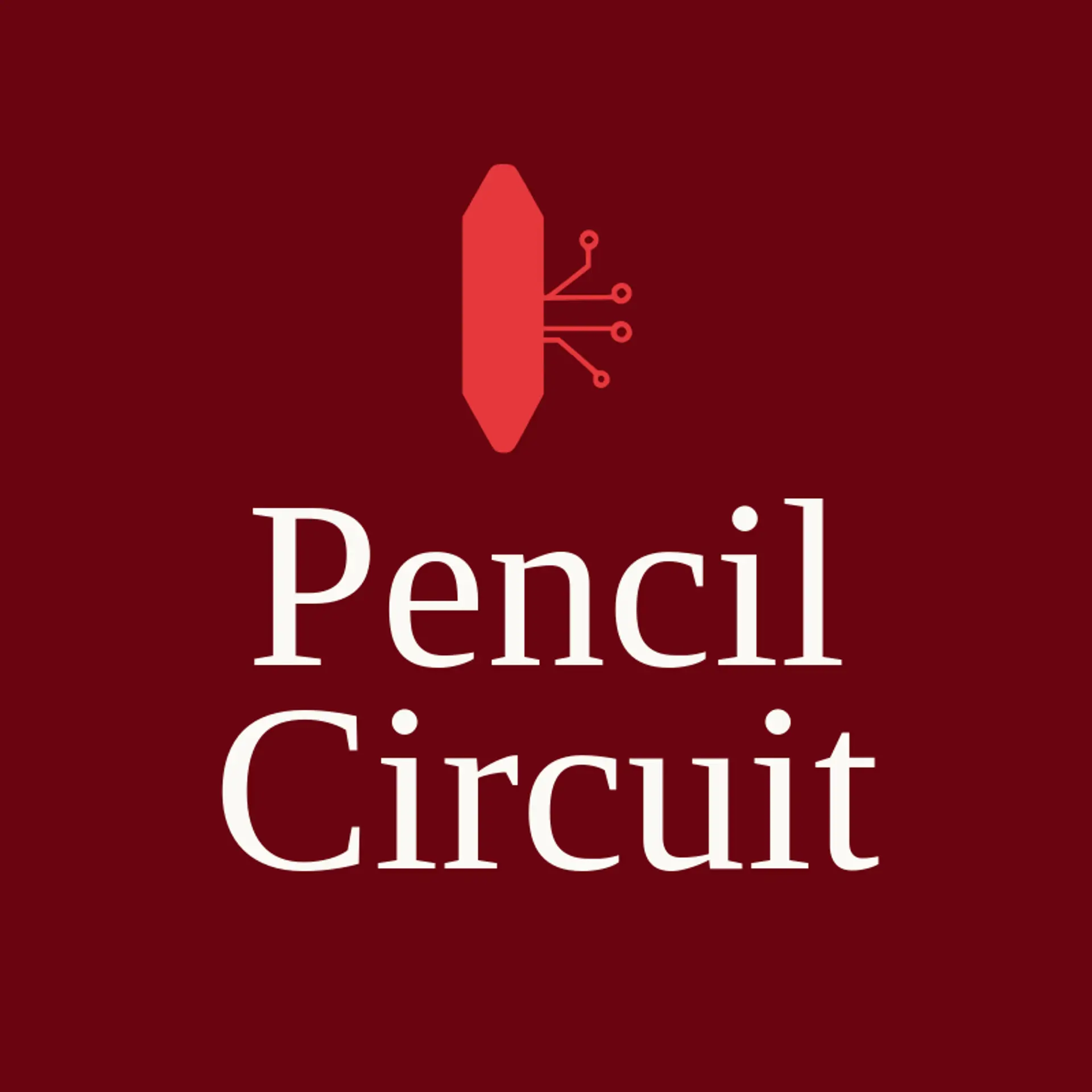 Pencil Circuit logo for coding