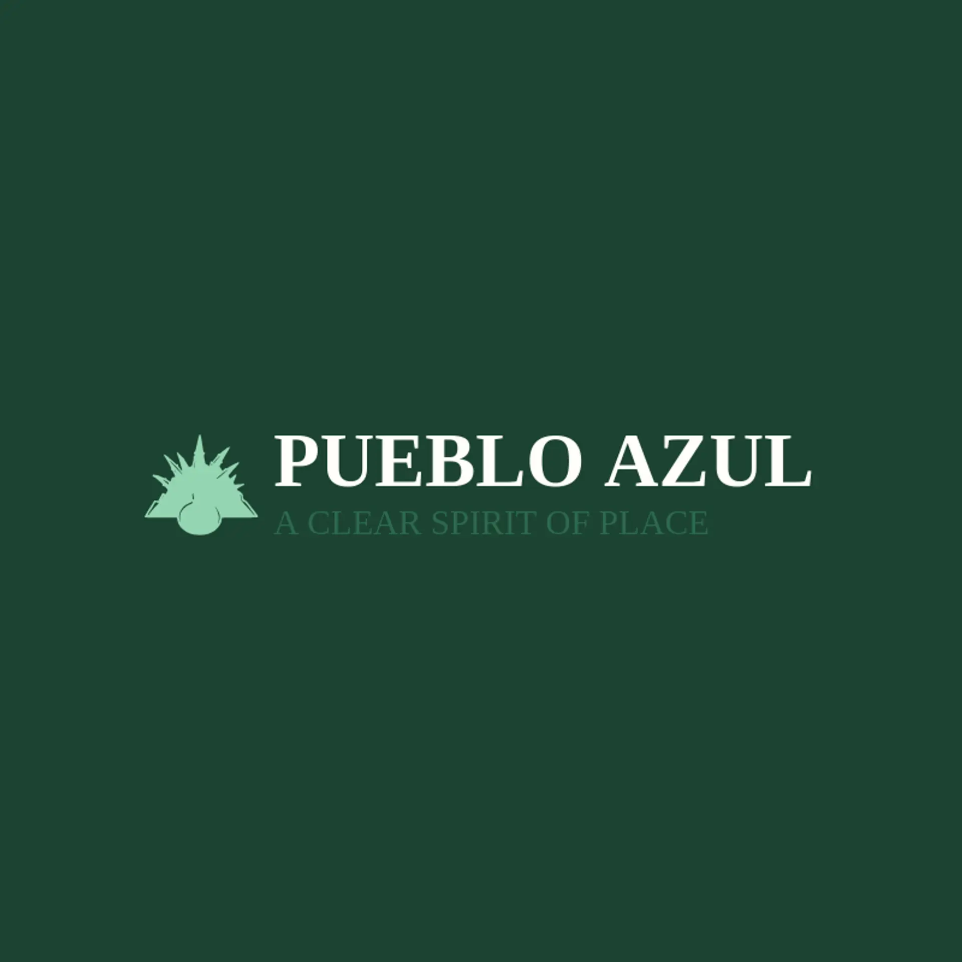 Pueblo Azul logo for tequila