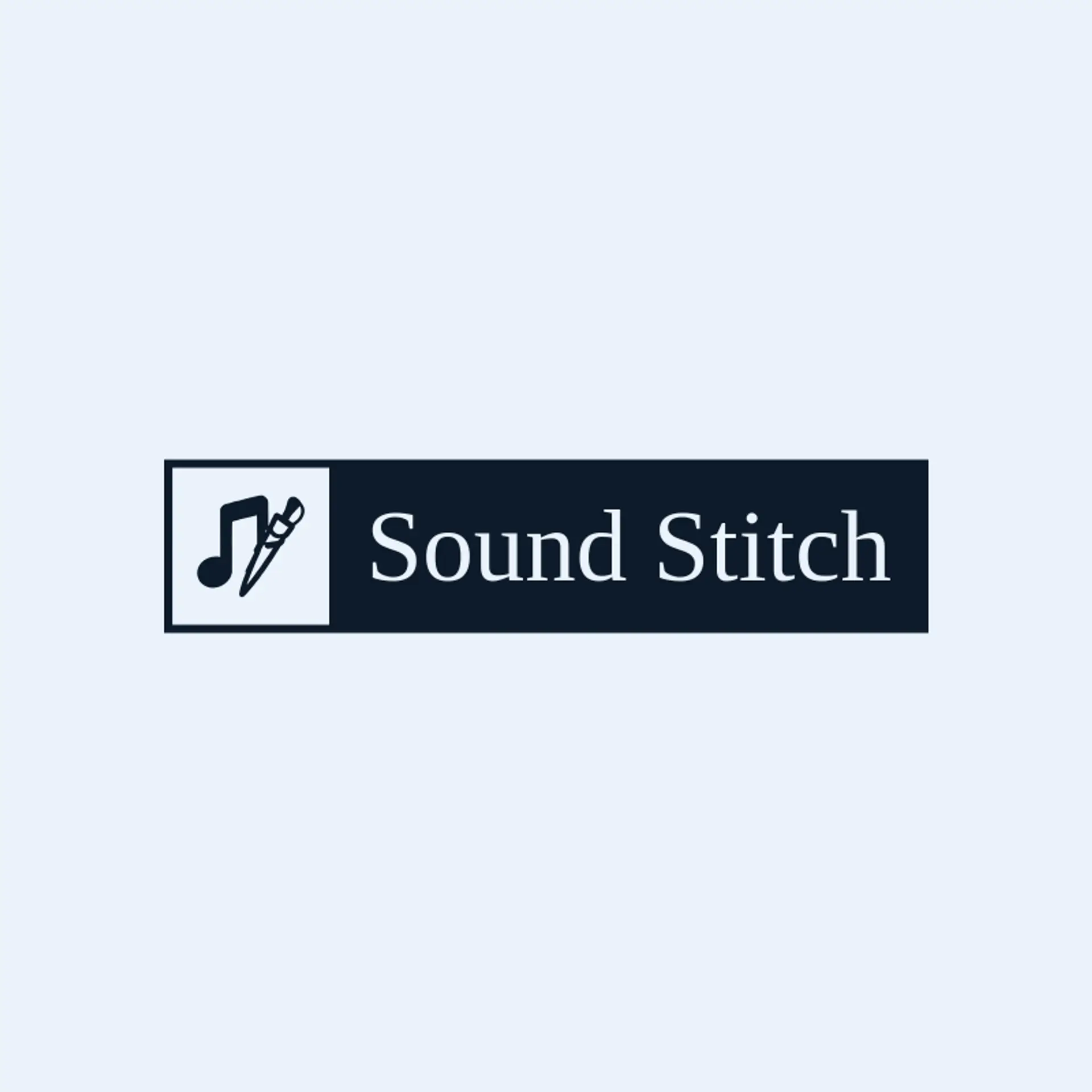 Sound Stitch logo for music note