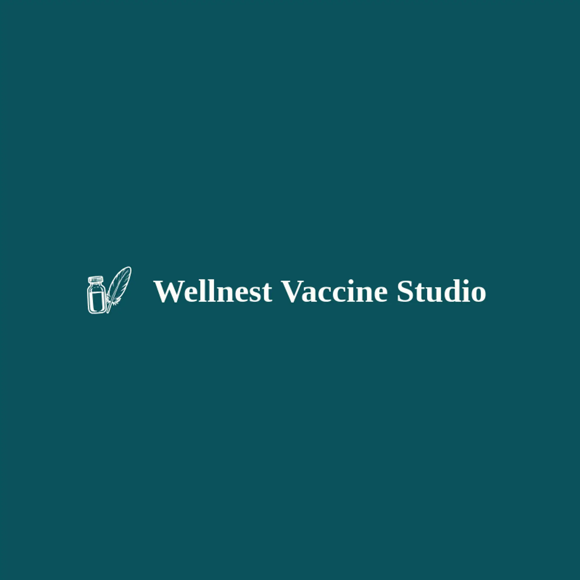 Wellnest Vaccine Studio logo for vaccine