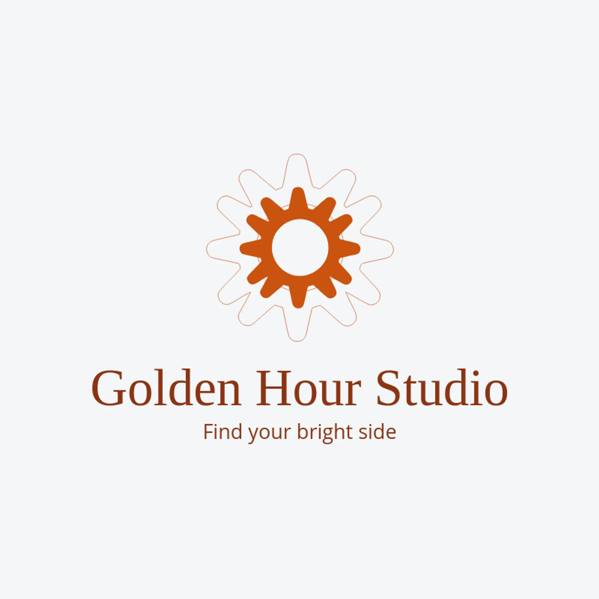 Golden Hour Studio logo for agency