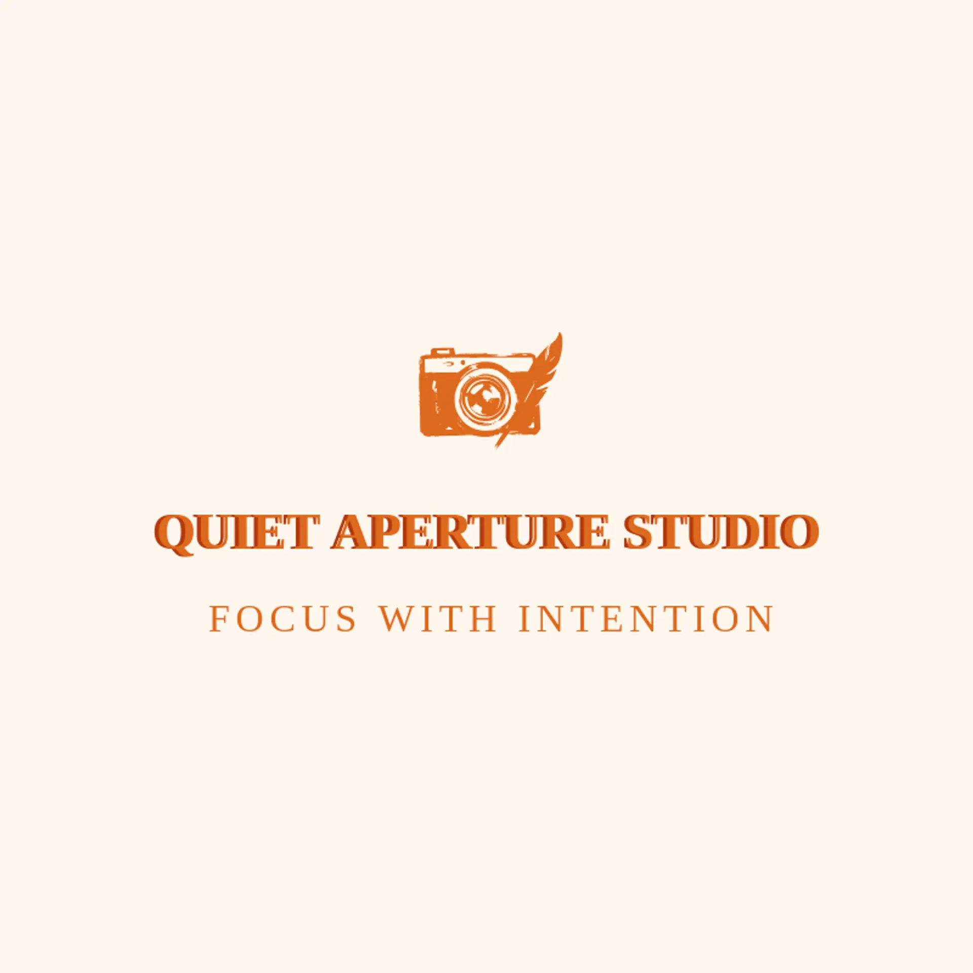 Quiet Aperture Studio logo for lens