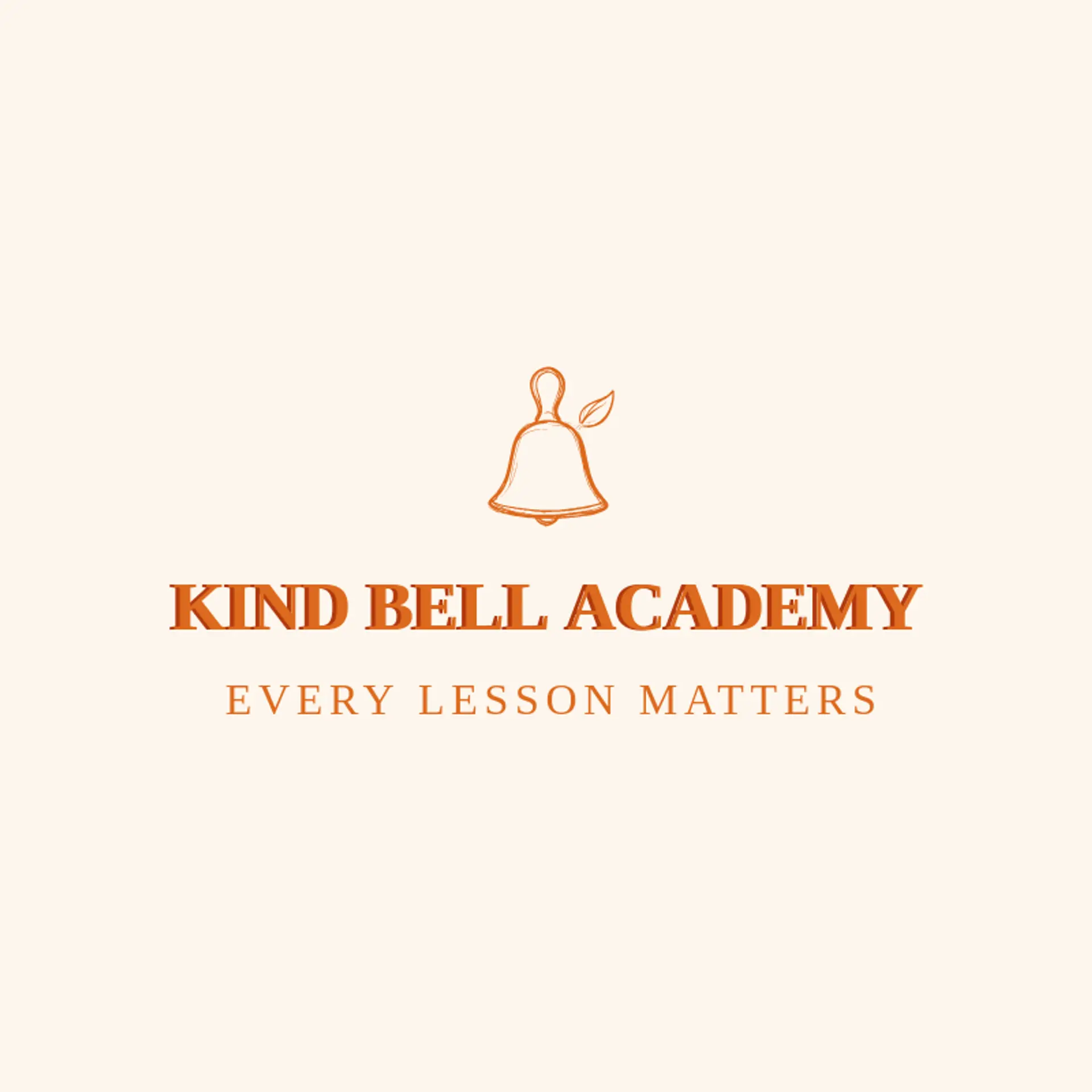 Kind Bell Academy logo for teacher