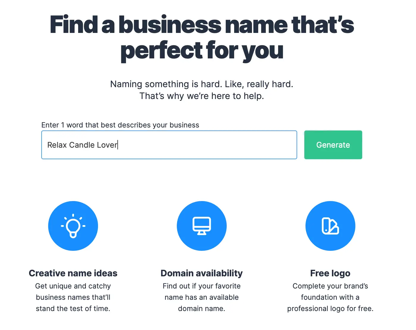 Candle business name generator