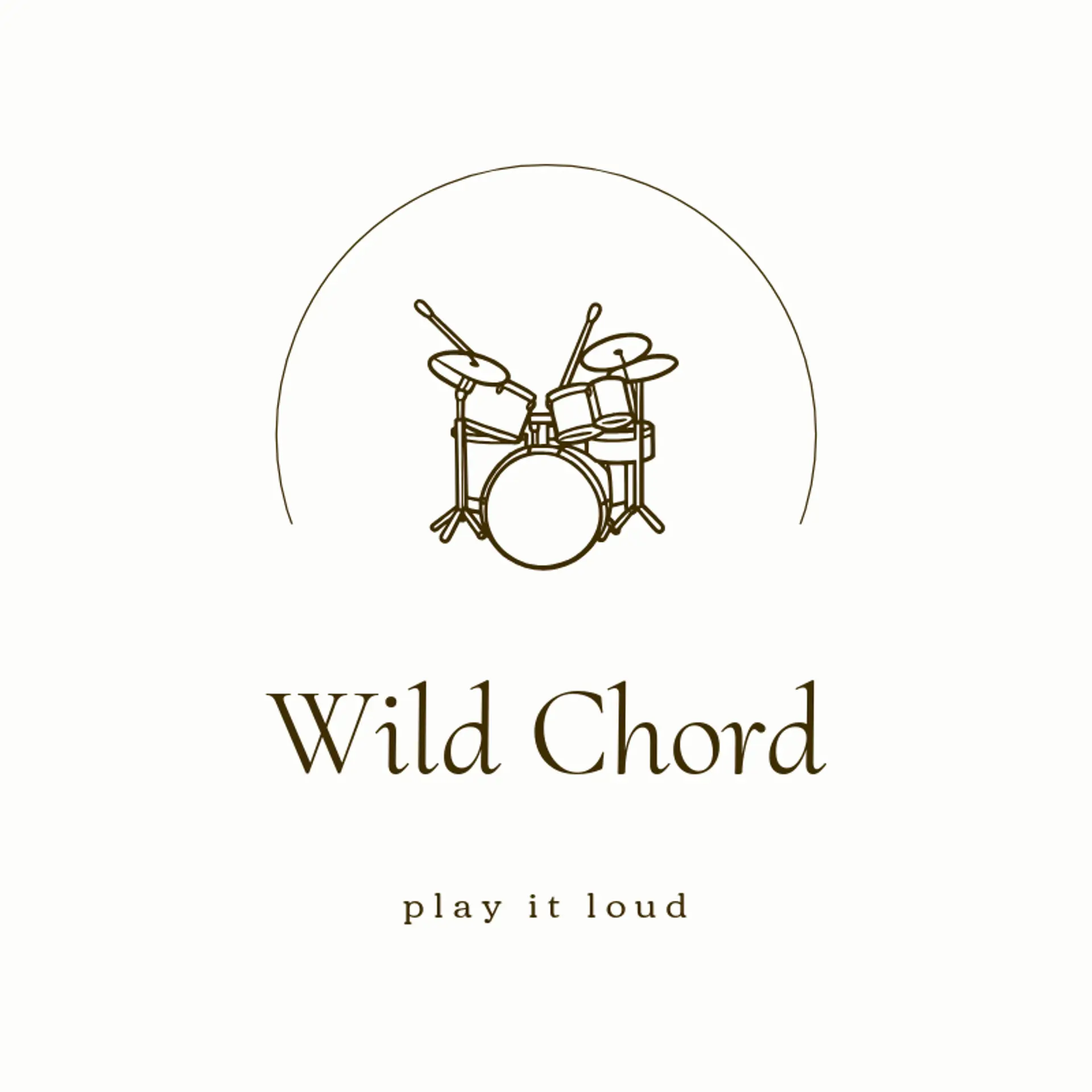 Wild Chord logo for rock