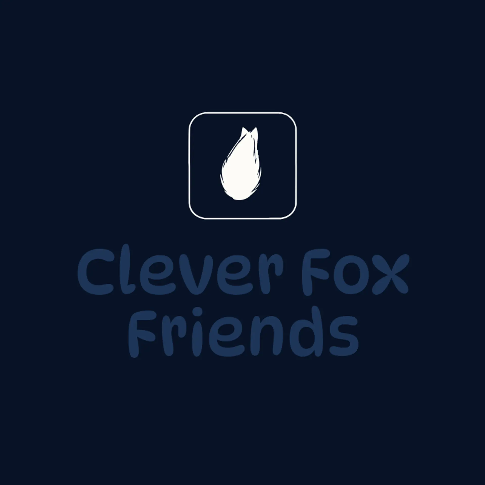 Clever Fox Friends logo for character