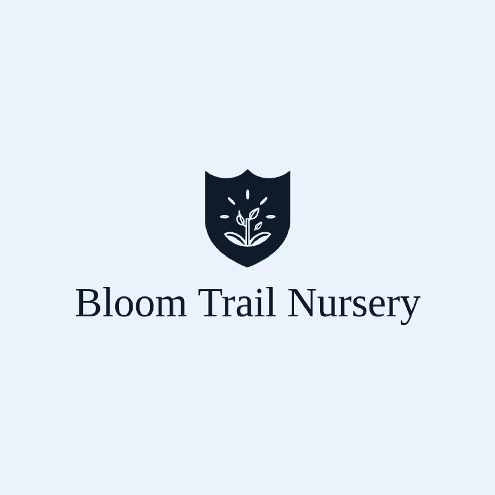 Bloom Trail Nursery logo for sprout