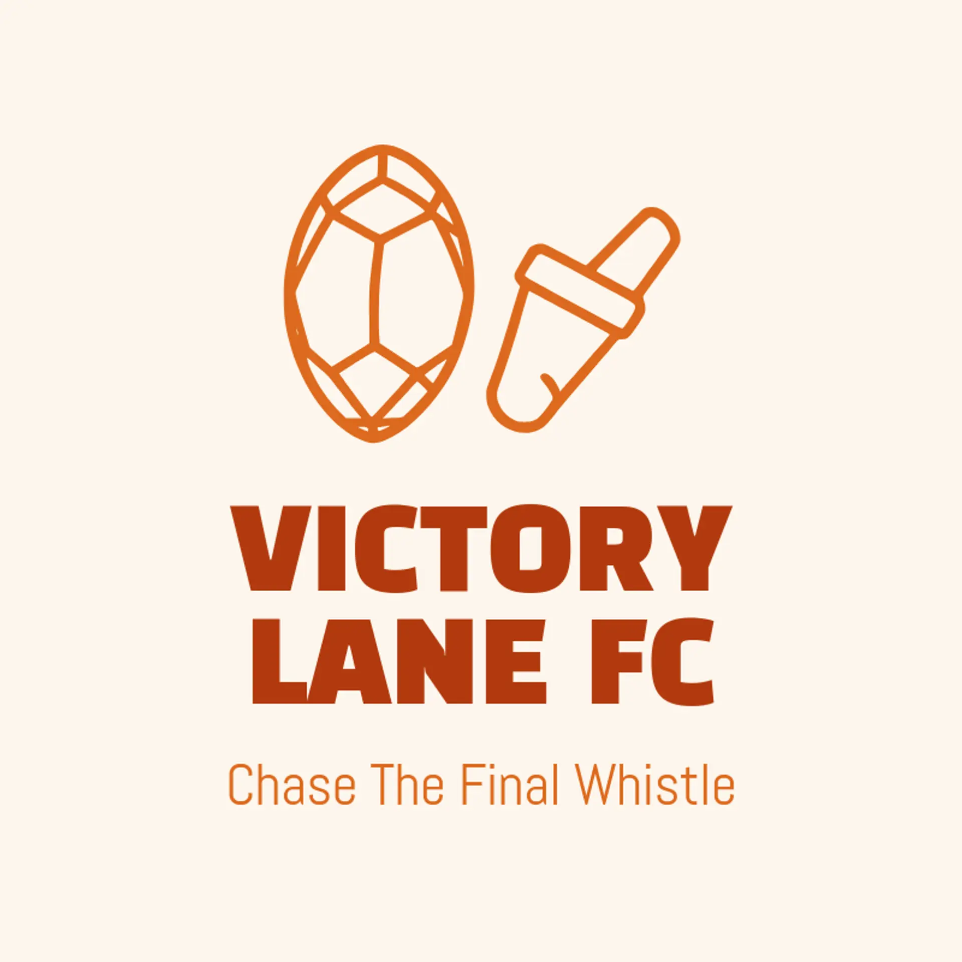 Victory Lane FC logo for football team