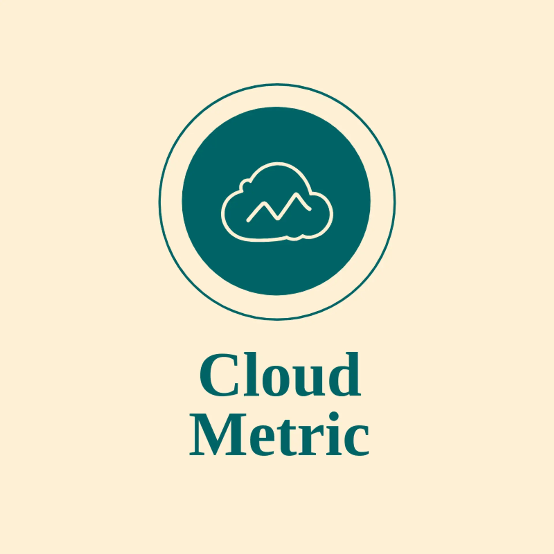 Cloud Metric logo for software