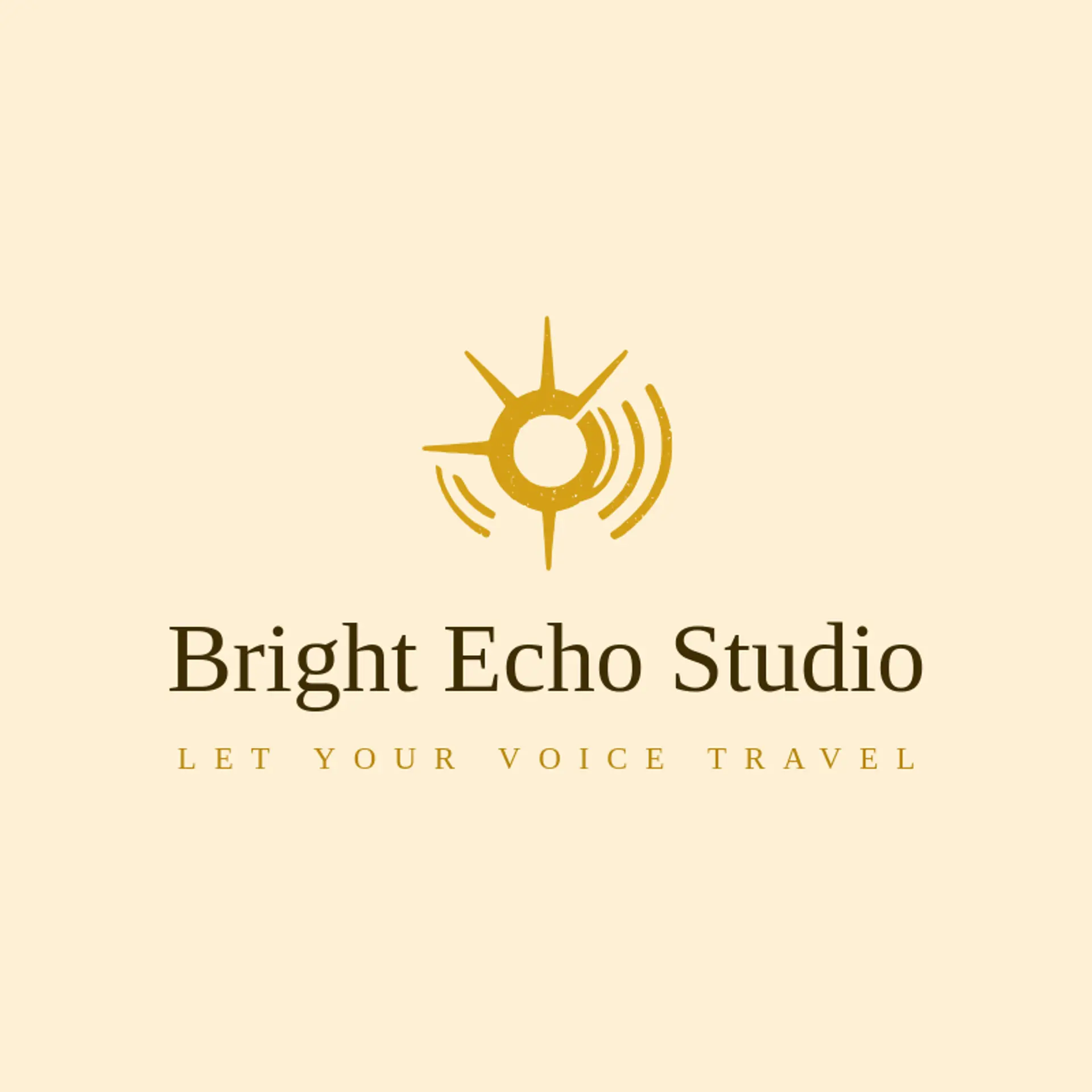 Bright Echo Studio logo for flare