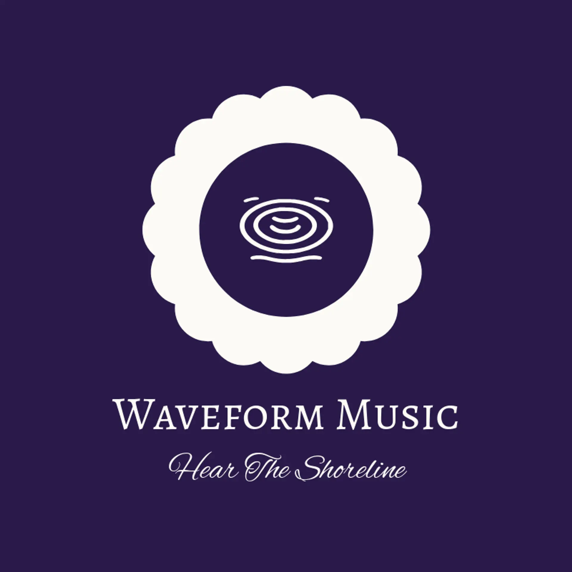 Waveform Music logo for waves