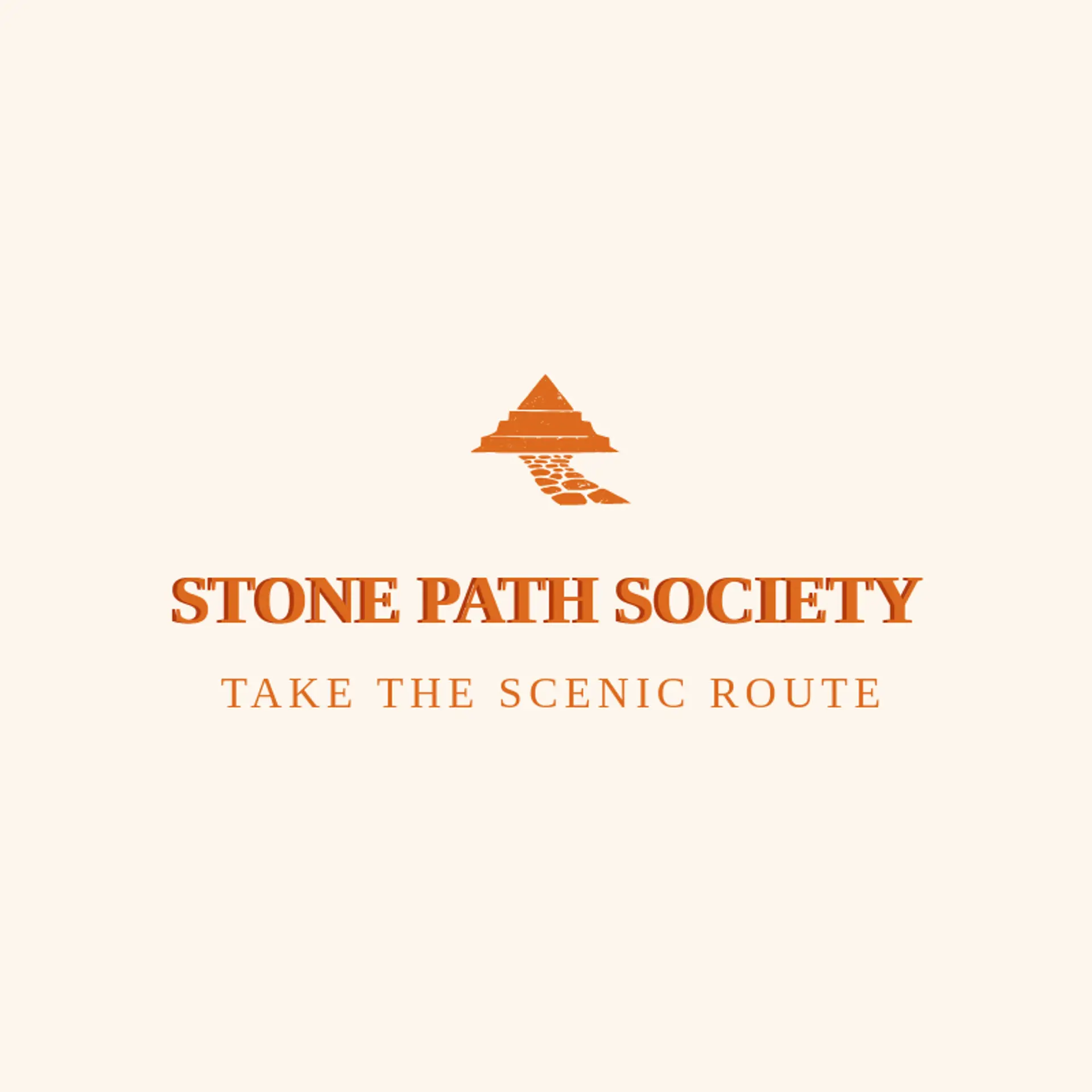 Stone Path Society logo for pyramid