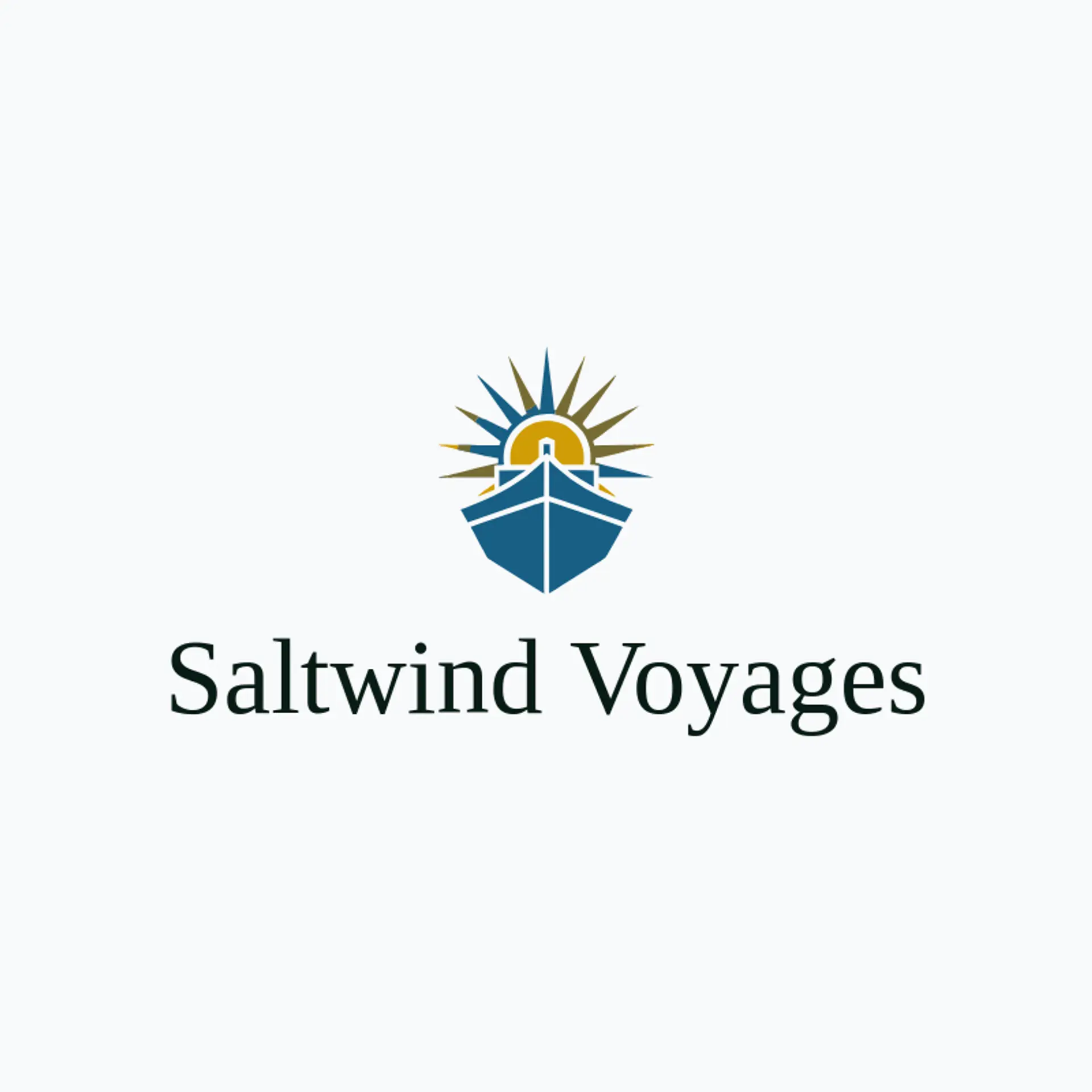 Saltwind Voyages logo for ship