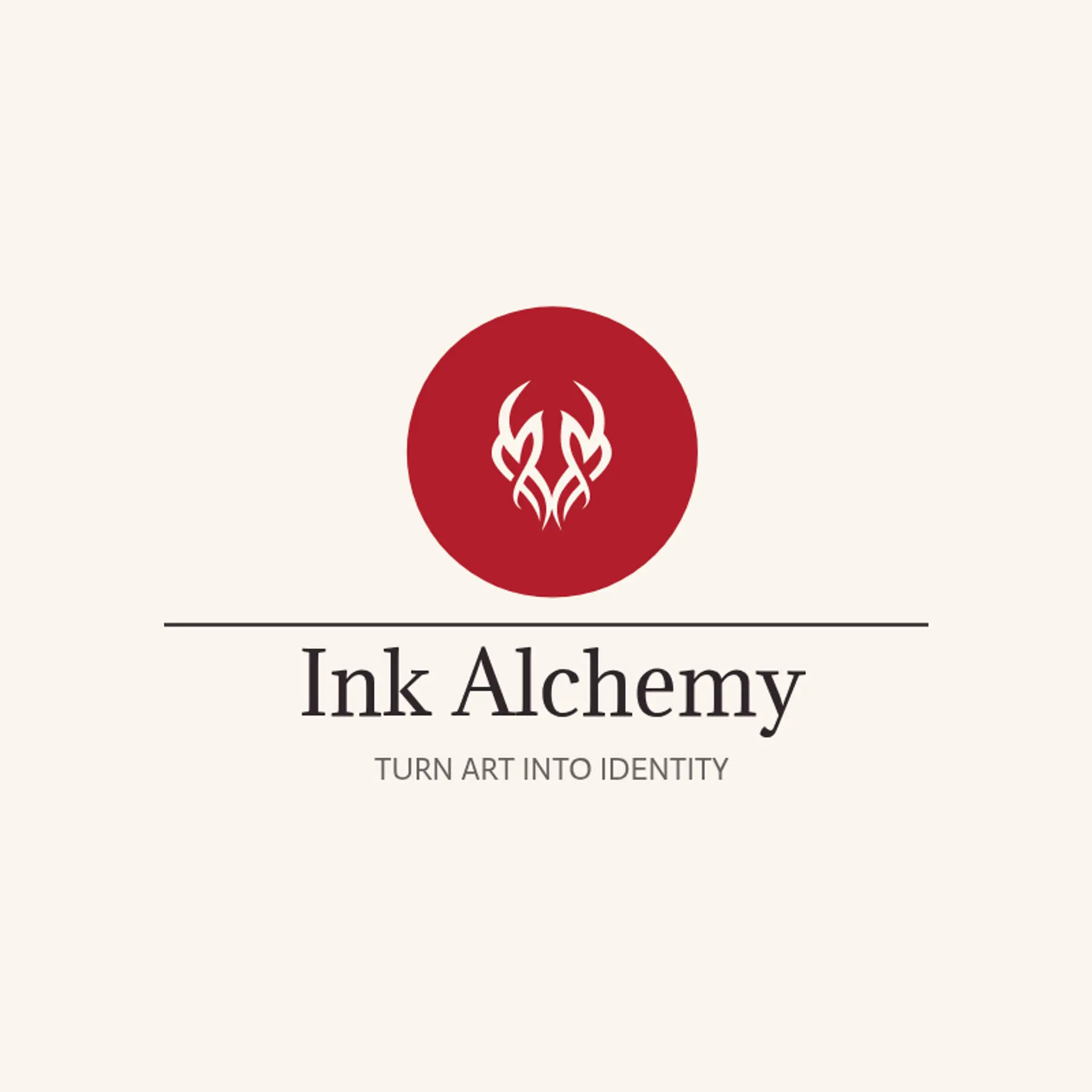 Ink Alchemy logo for tattoo