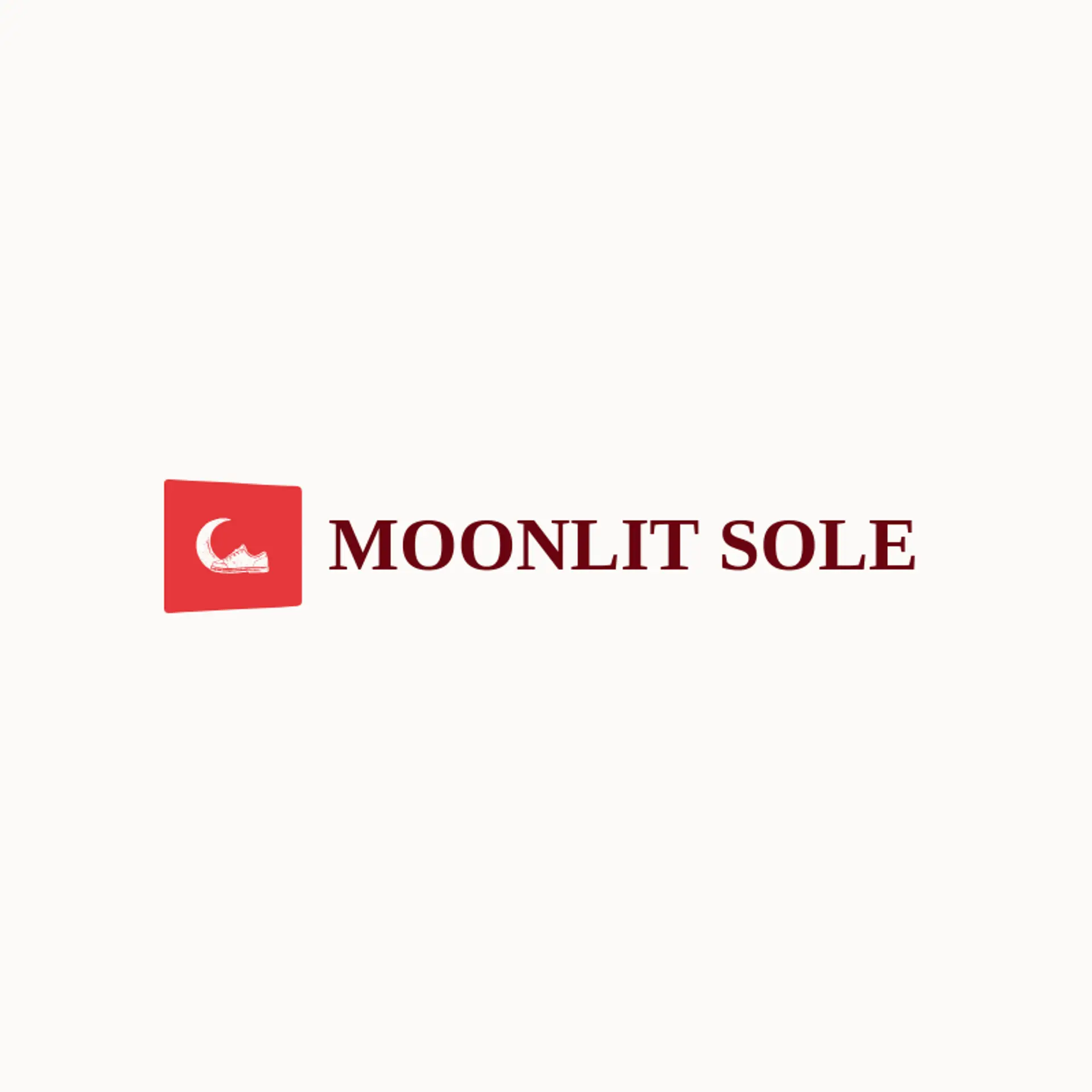 Moonlit Sole logo for shoe