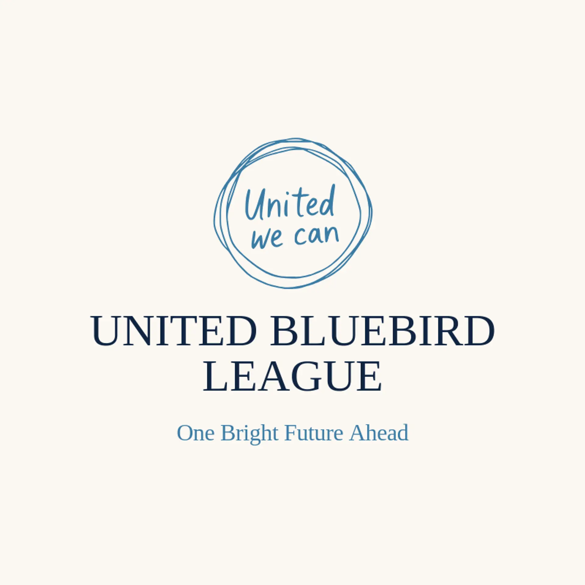 United Bluebird League logo for united