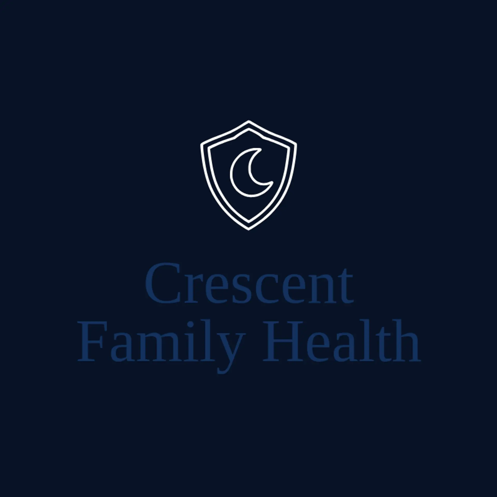 Crescent Family Health logo for health insurance