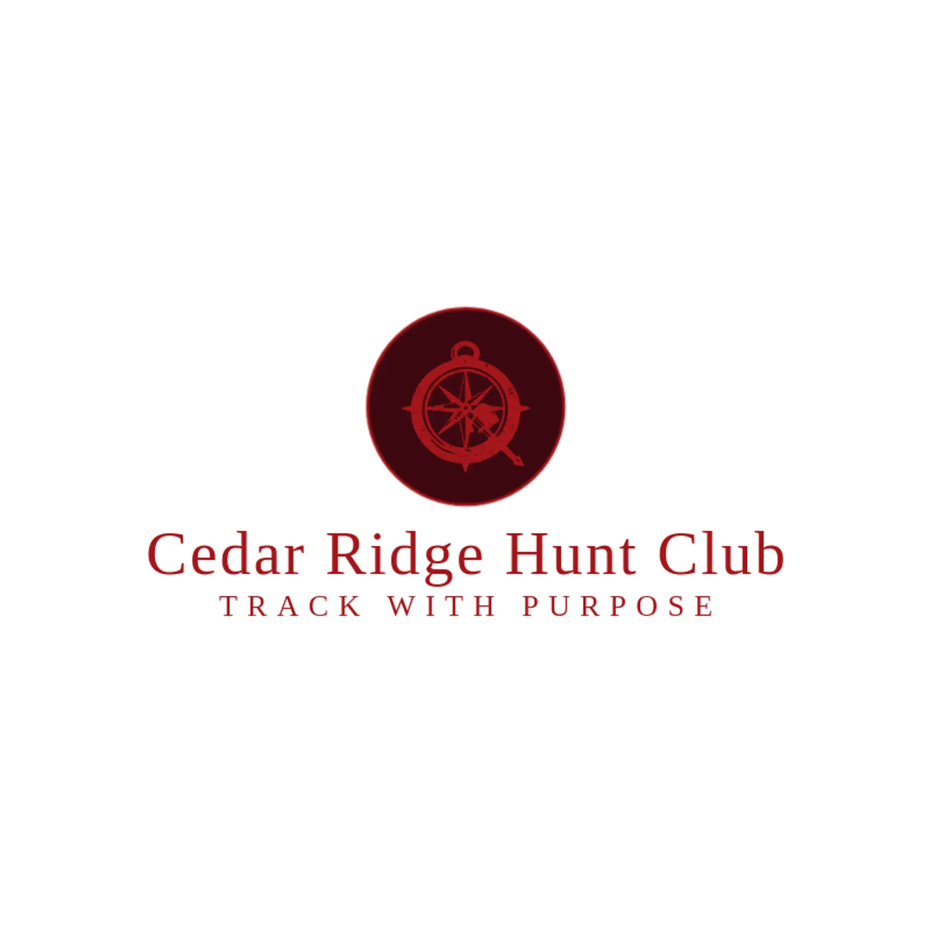 Cedar Ridge Hunt Club logo for hunter