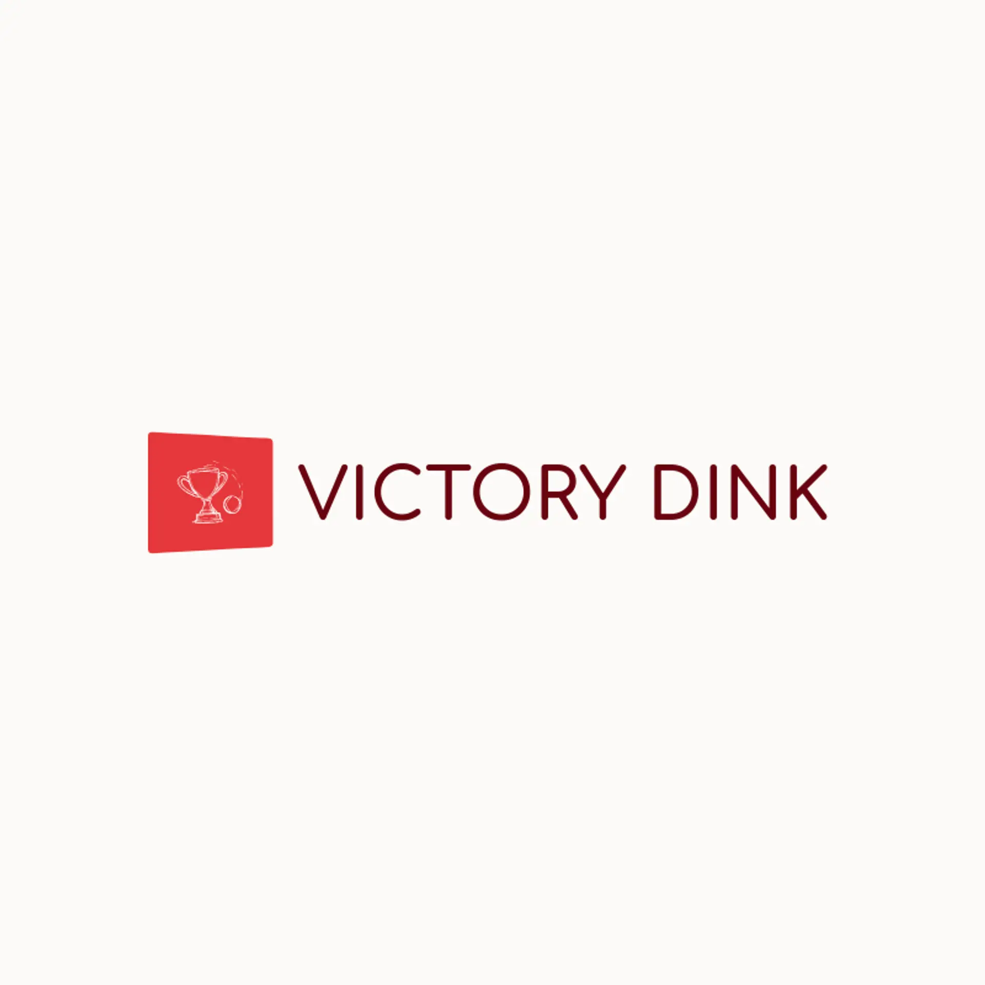 Victory Dink logo for pickleball