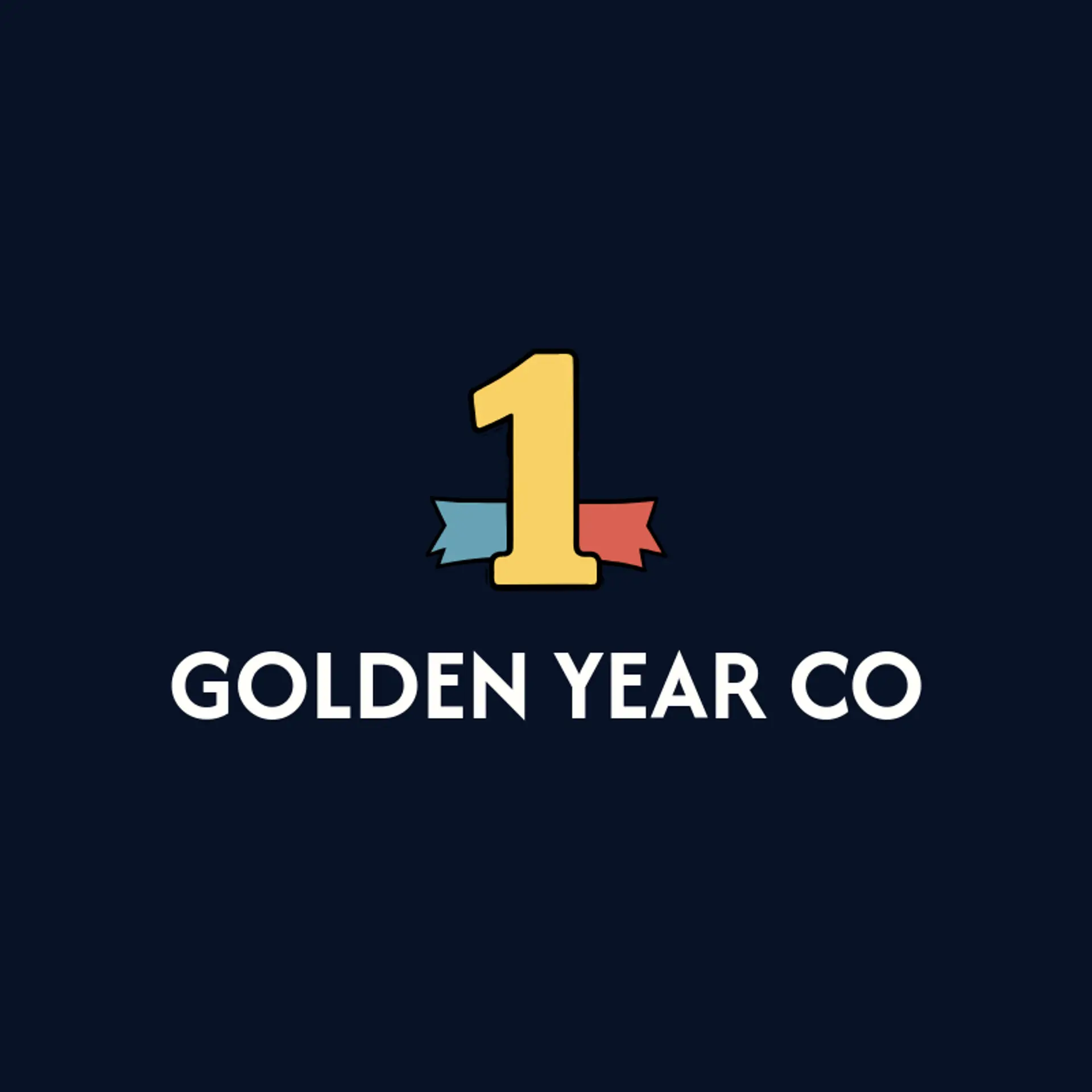 Golden Year Co logo for anniversary