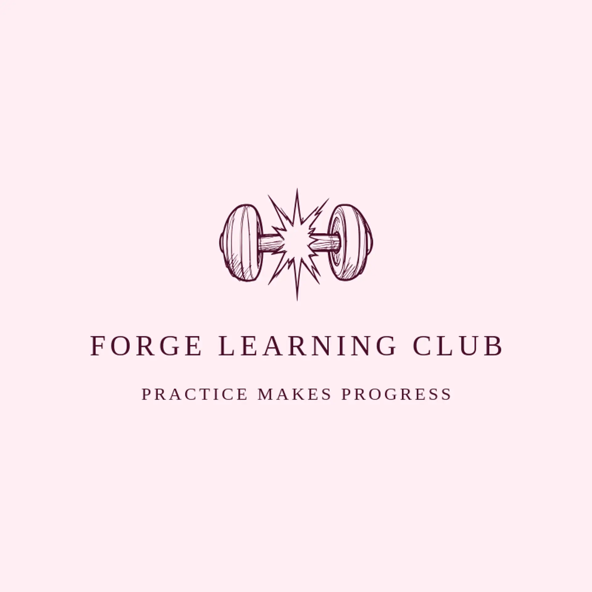 Forge Learning Club logo for training