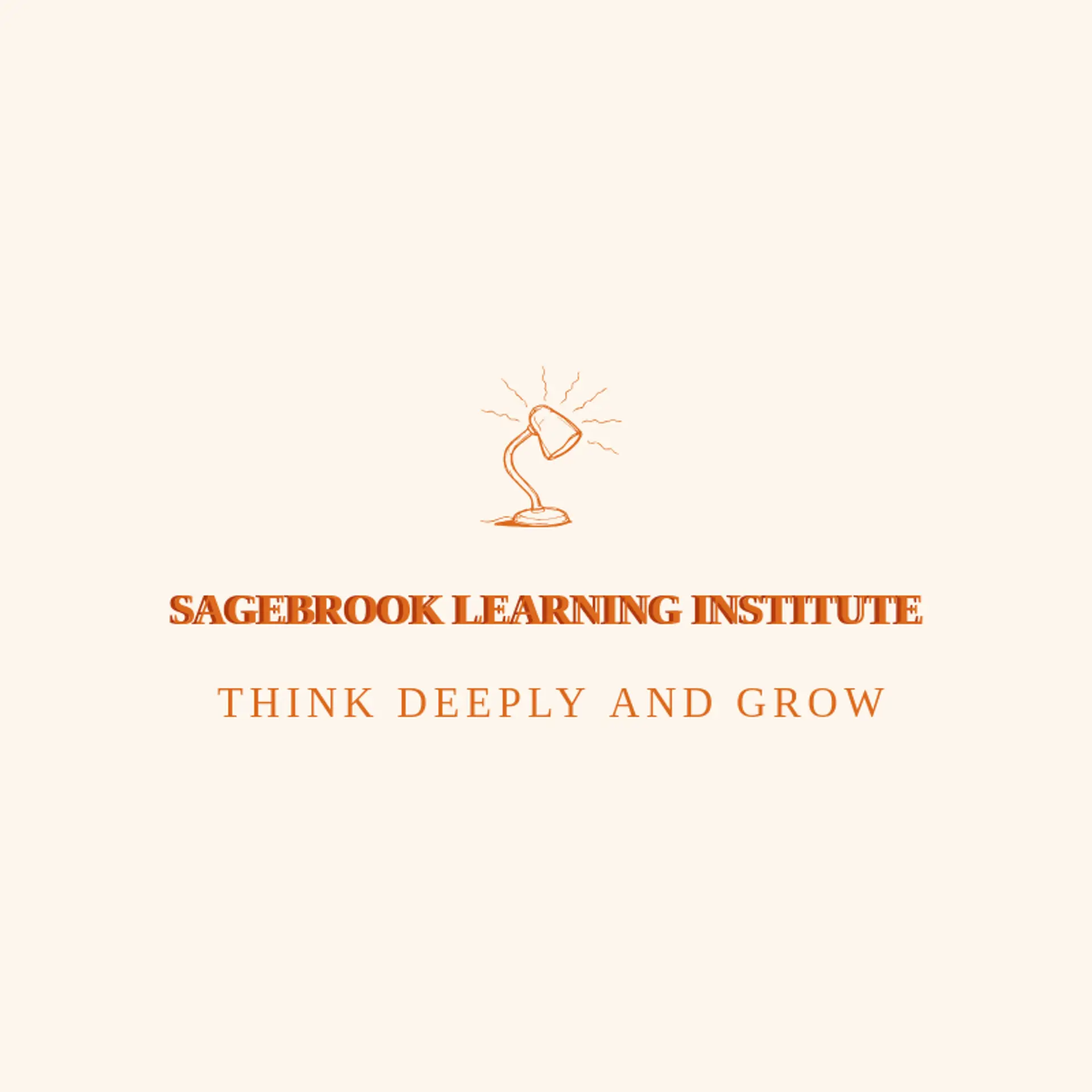 Sagebrook Learning Institute logo for institute