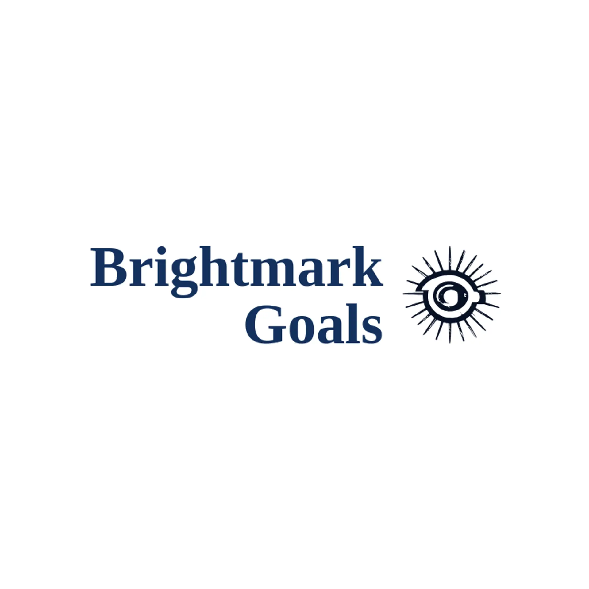 Brightmark Goals logo for goal