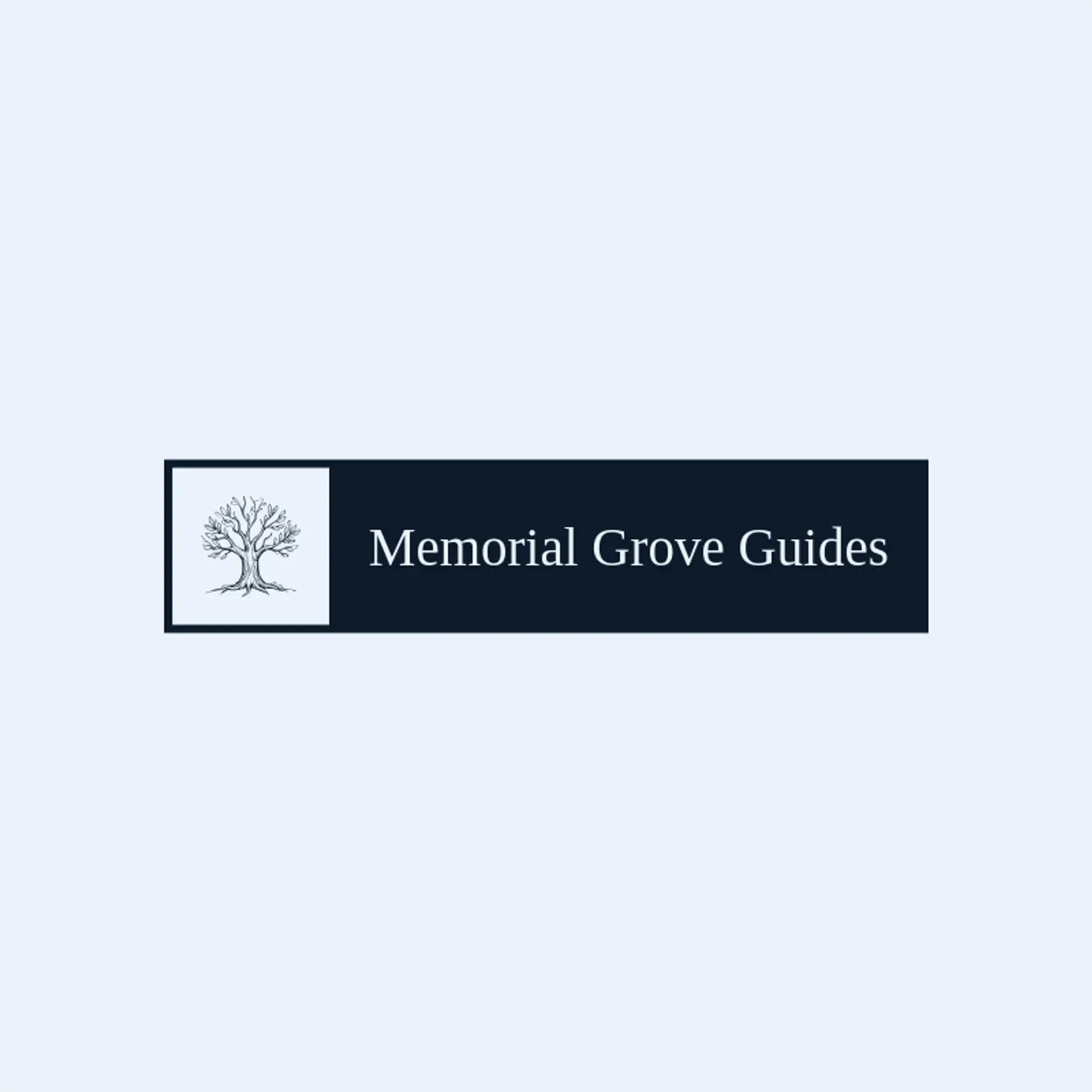 Memorial Grove Guides logo for landmark