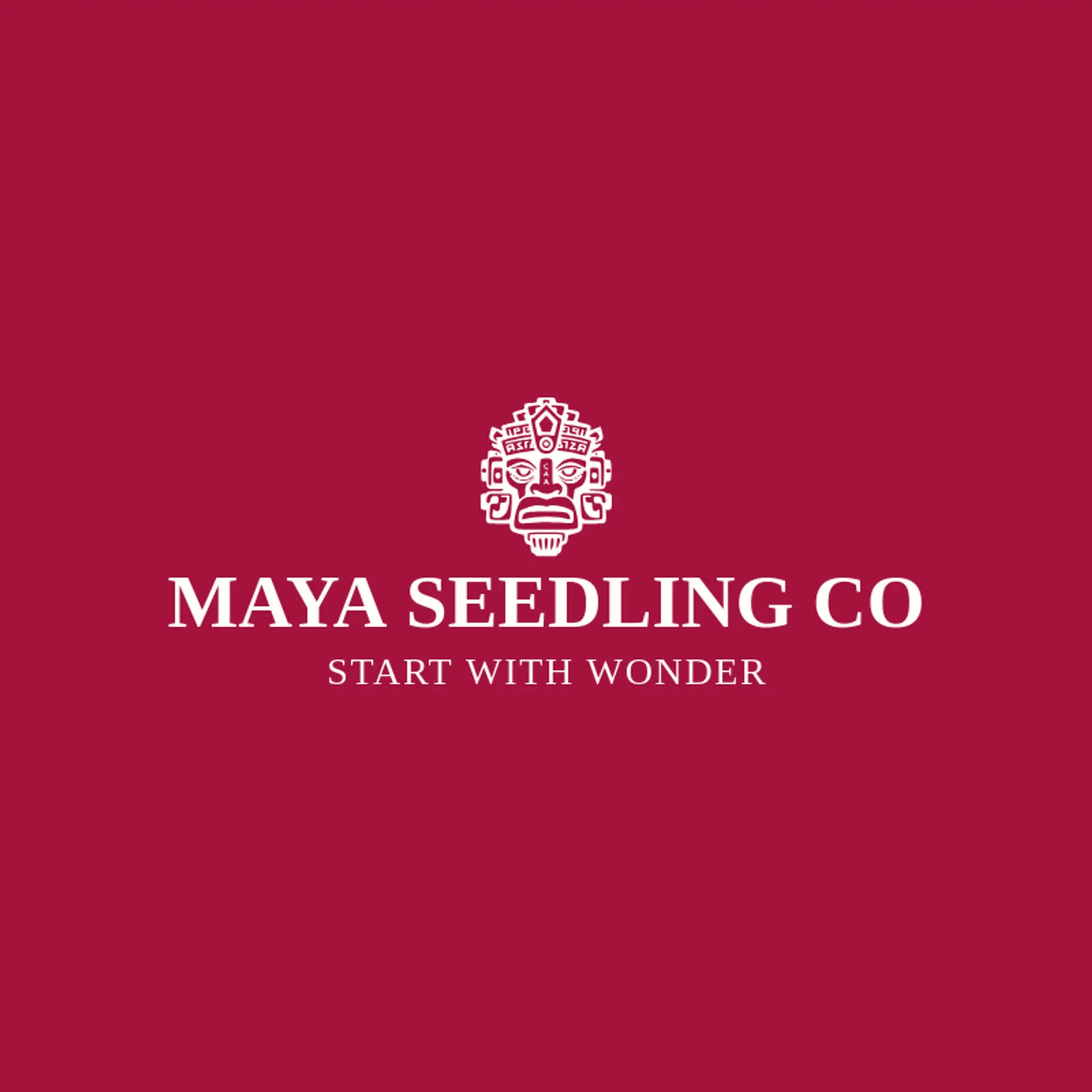 Maya Seedling Co logo for maya
