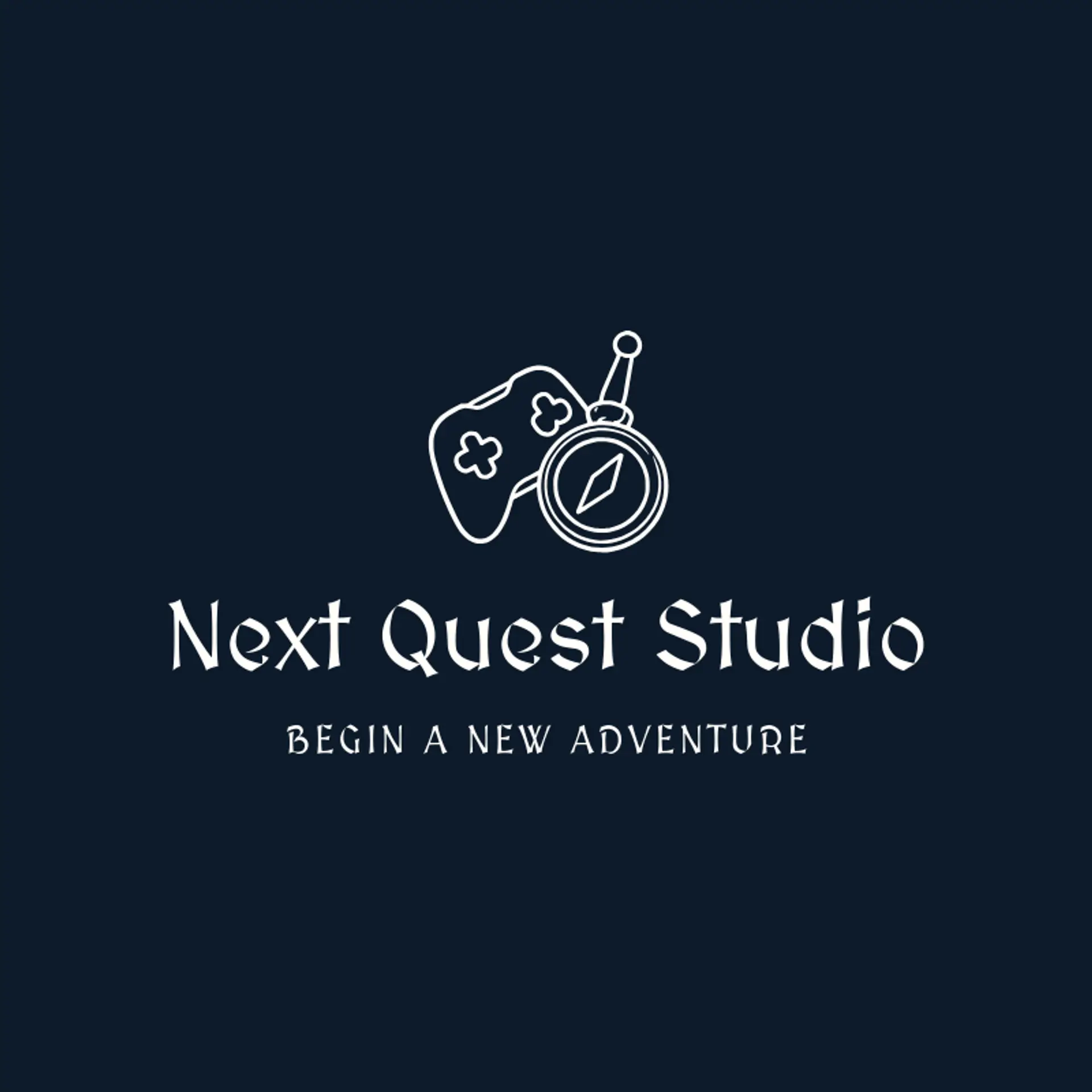 Next Quest Studio logo for youtube channel