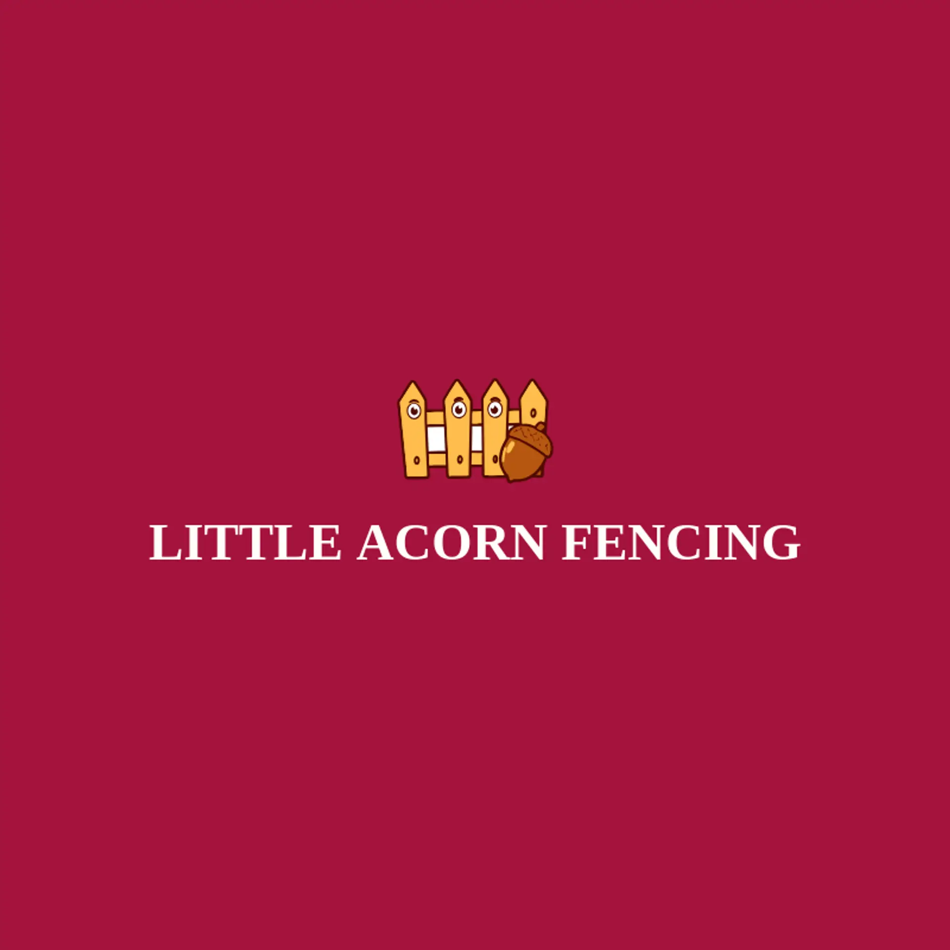 Little Acorn Fencing logo for fence