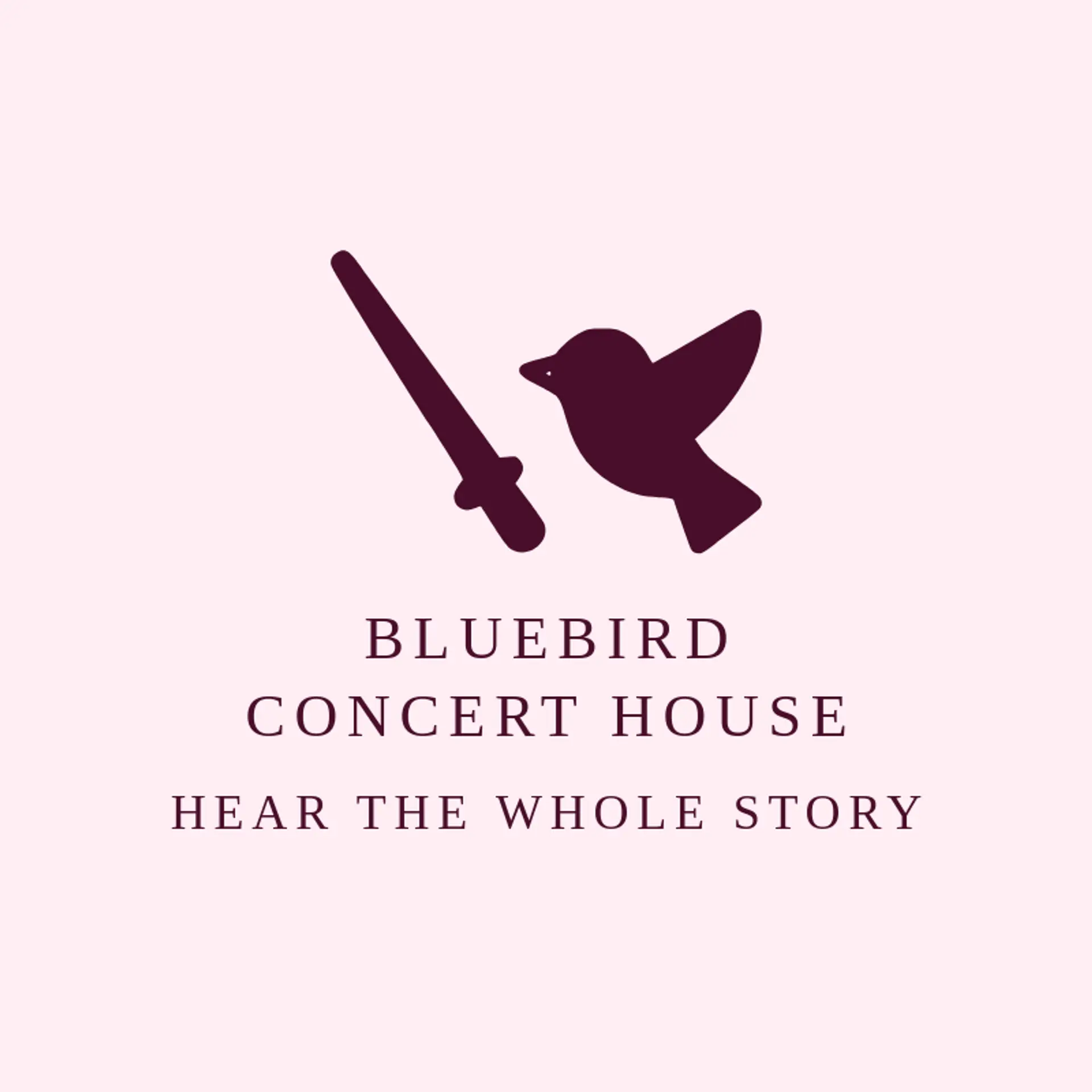 Bluebird Concert House logo for symphony