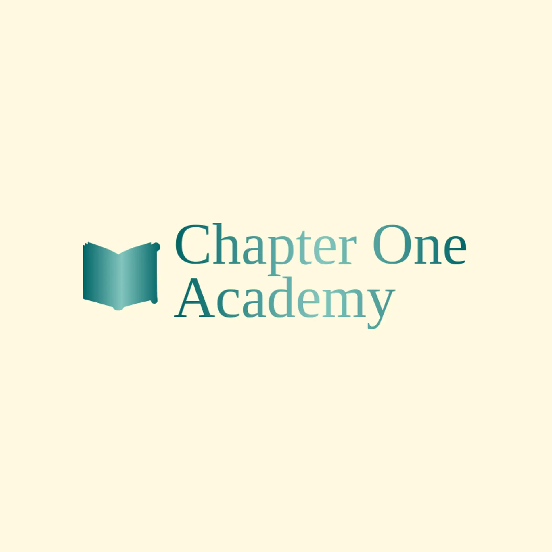 Chapter One Academy logo for graduation