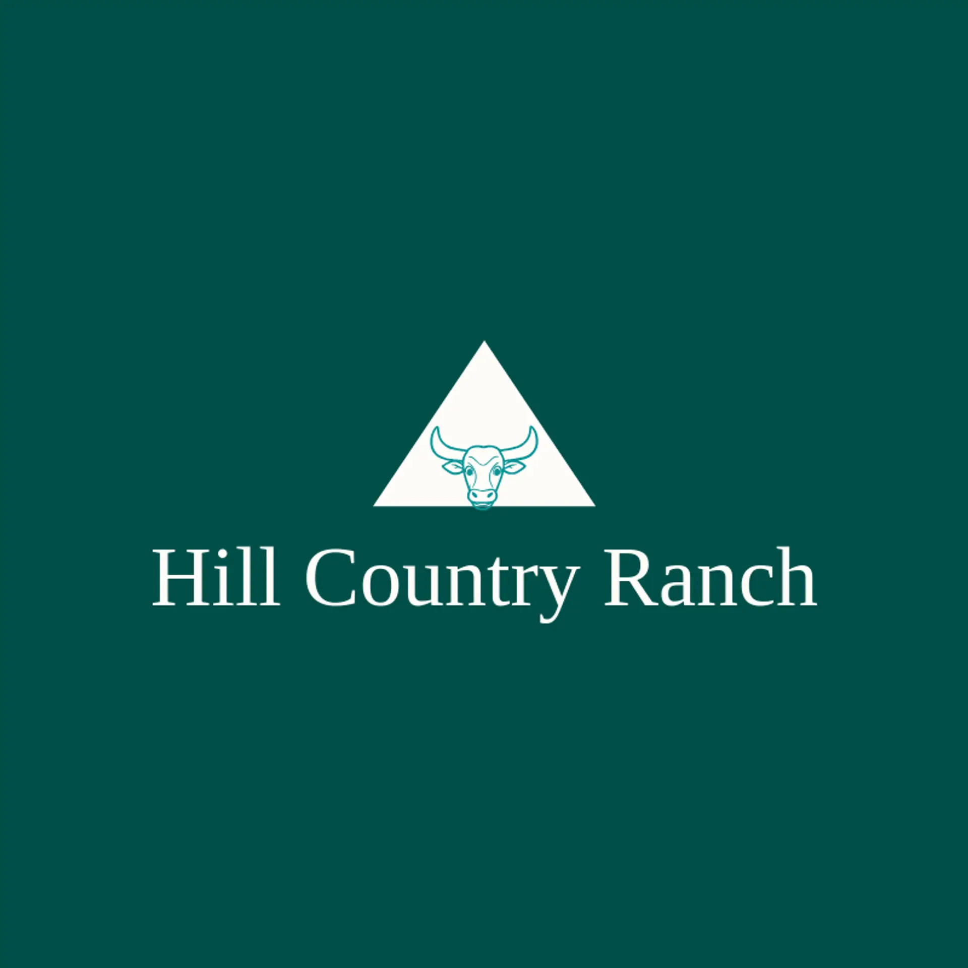Hill Country Ranch logo for longhorn
