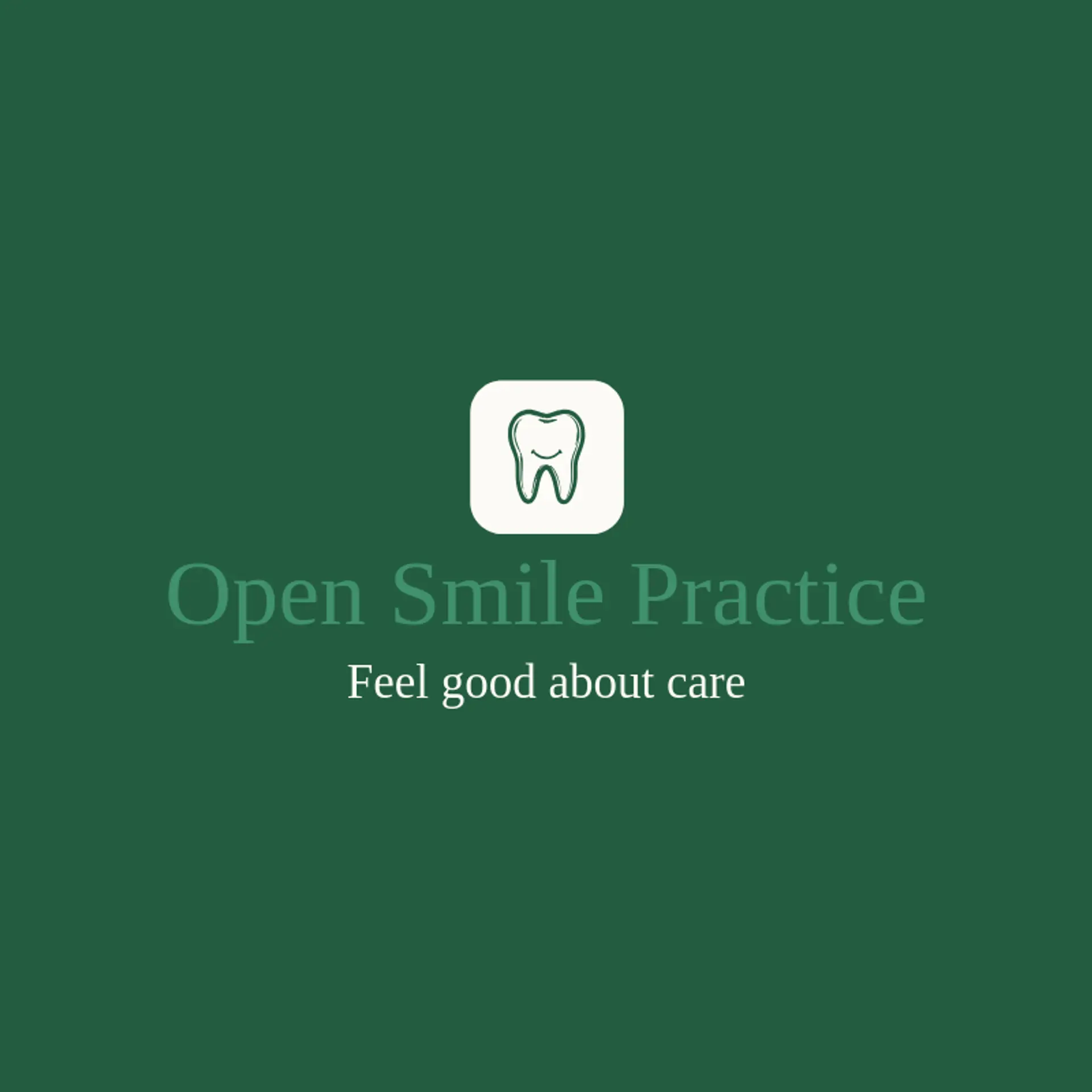 Open Smile Practice logo for dentistry