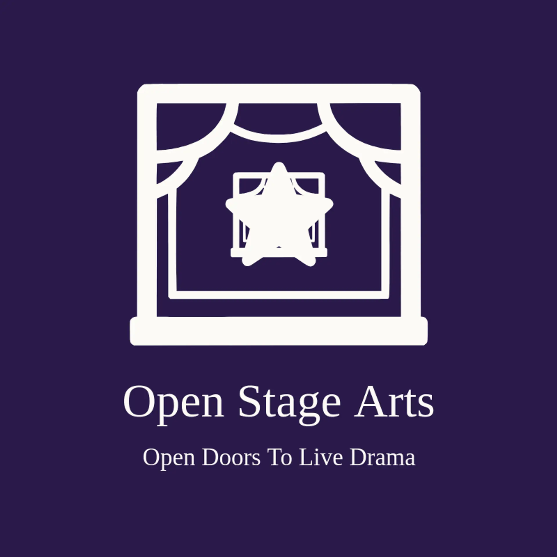 Open Stage Arts logo for theatre
