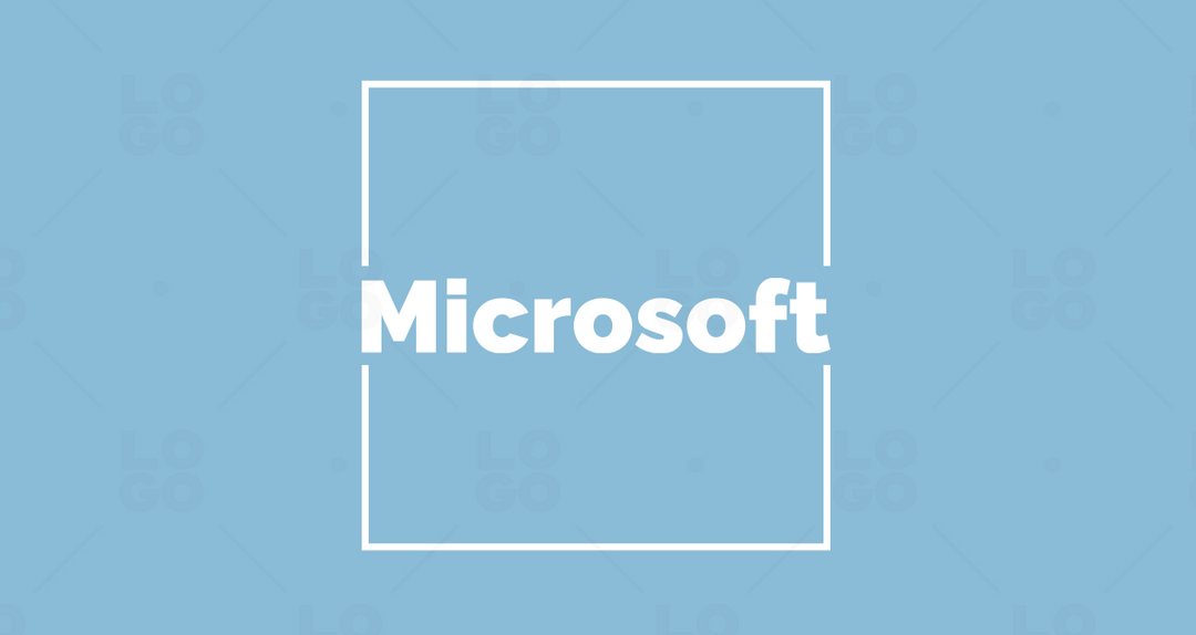 Microsoft logo variations