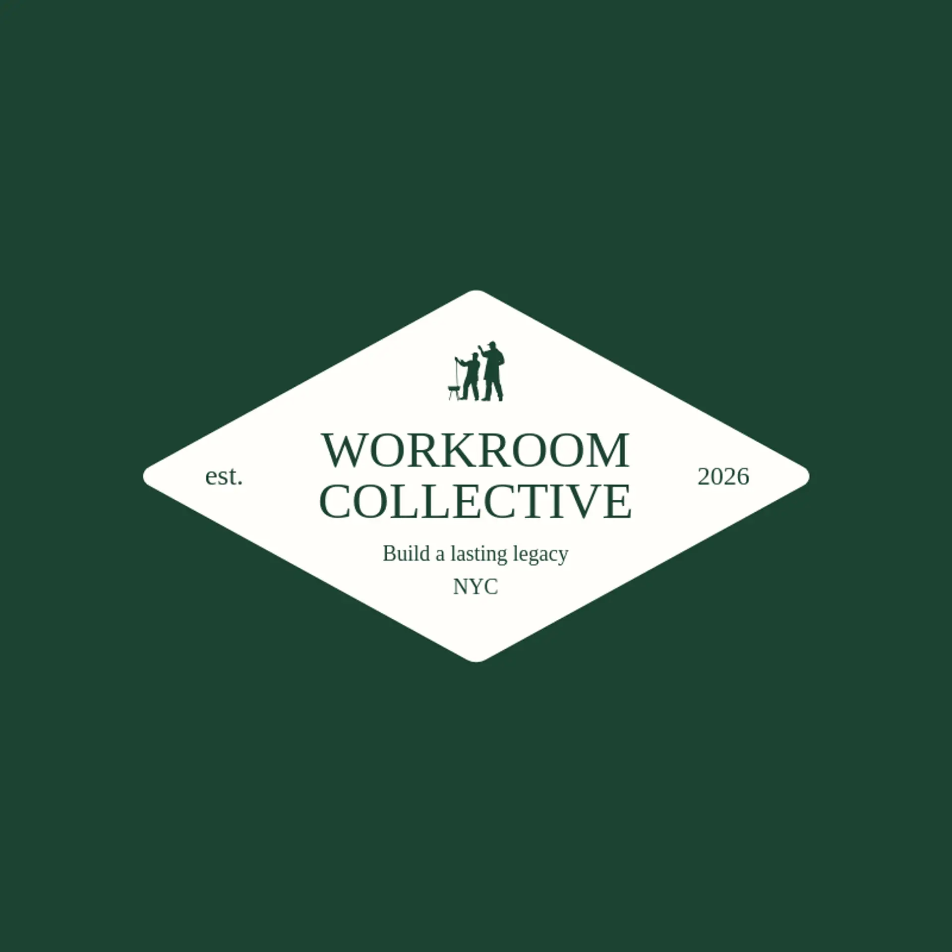 Workroom Collective logo for craftsman