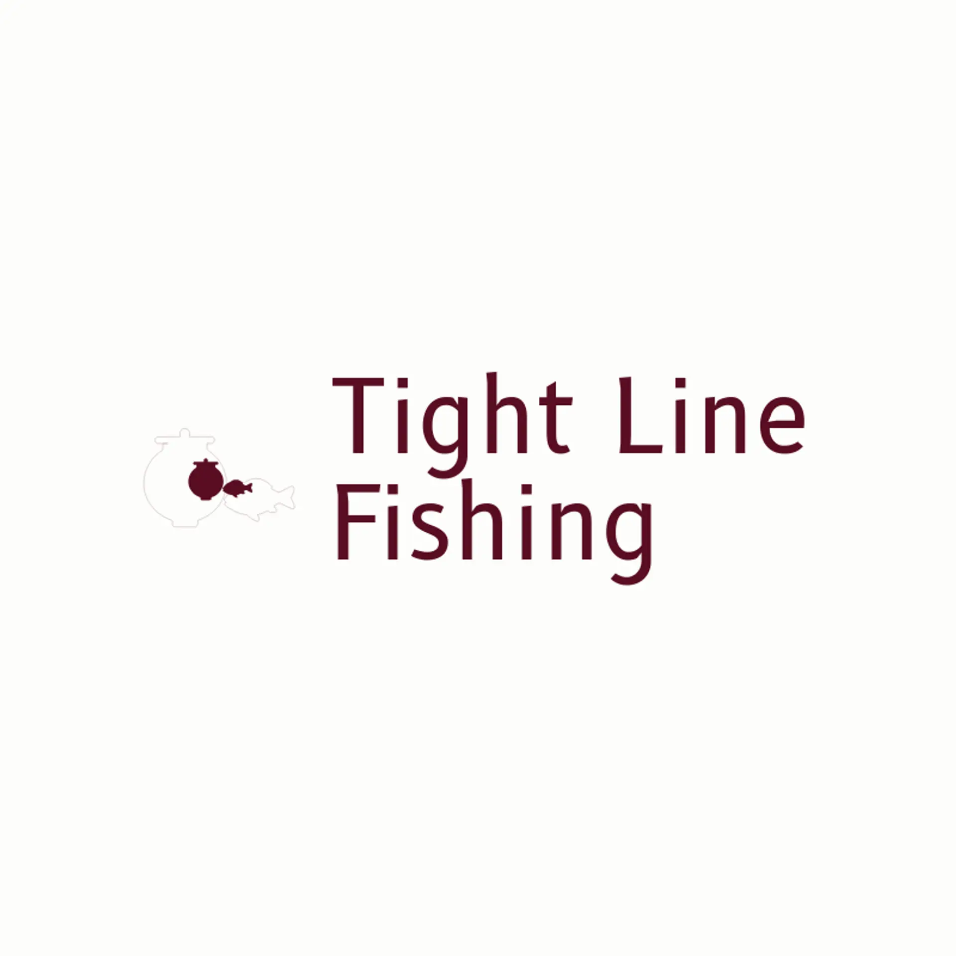 Tight Line Fishing logo for fishing