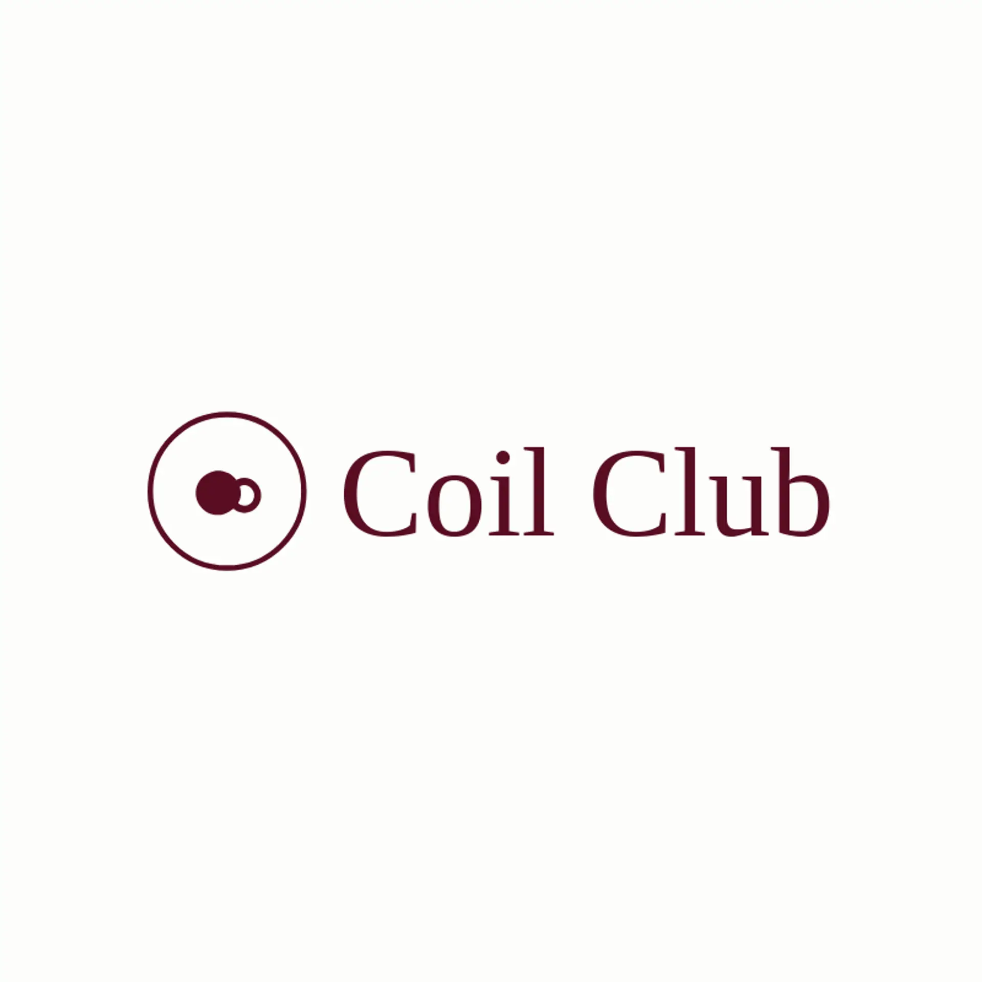 Coil Club logo for slime