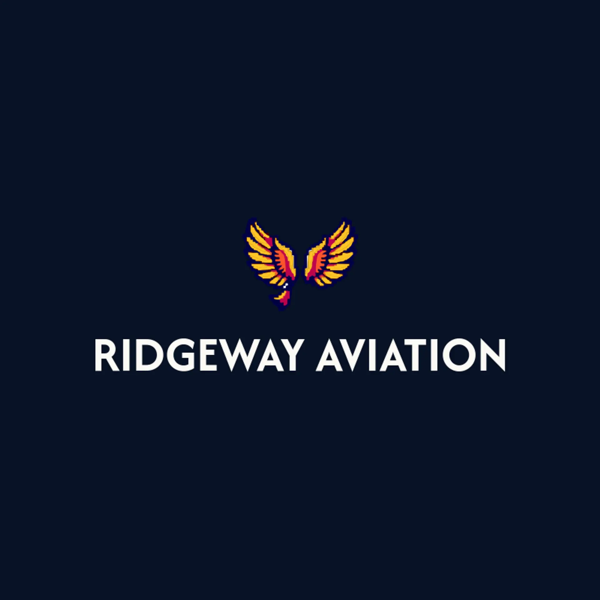 Ridgeway Aviation logo for aero