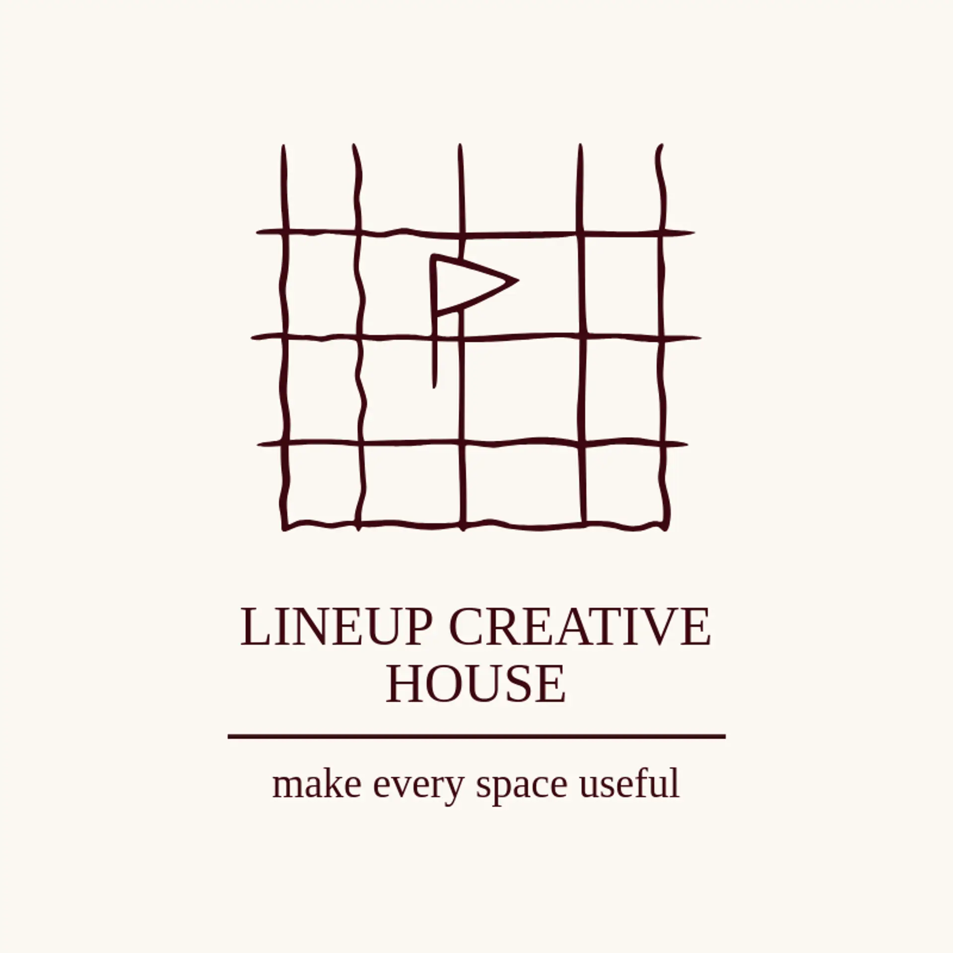 Lineup Creative House logo for grid