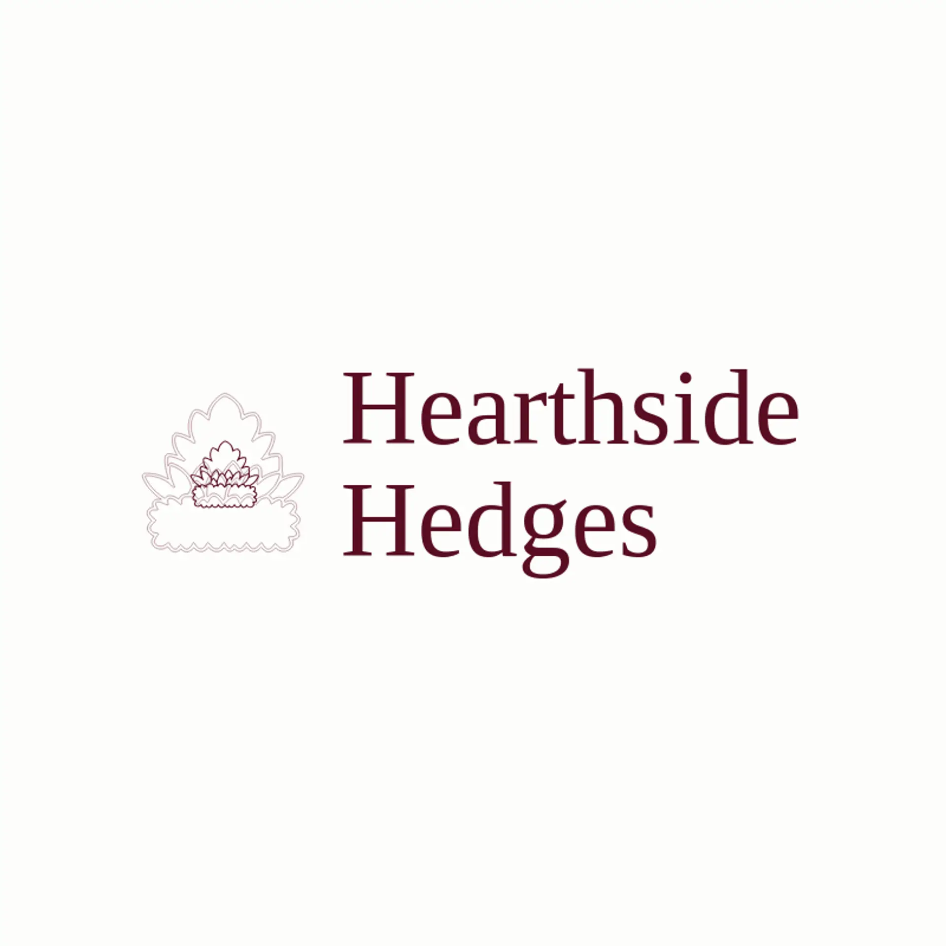 Hearthside Hedges logo for yard