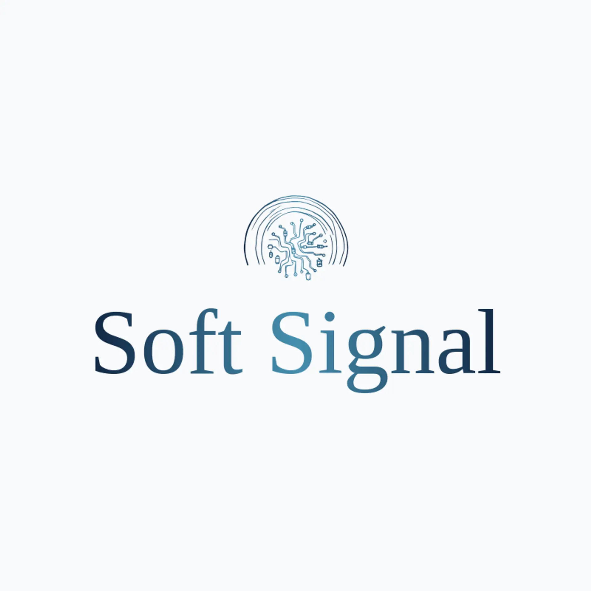 Soft Signal logo for electronics