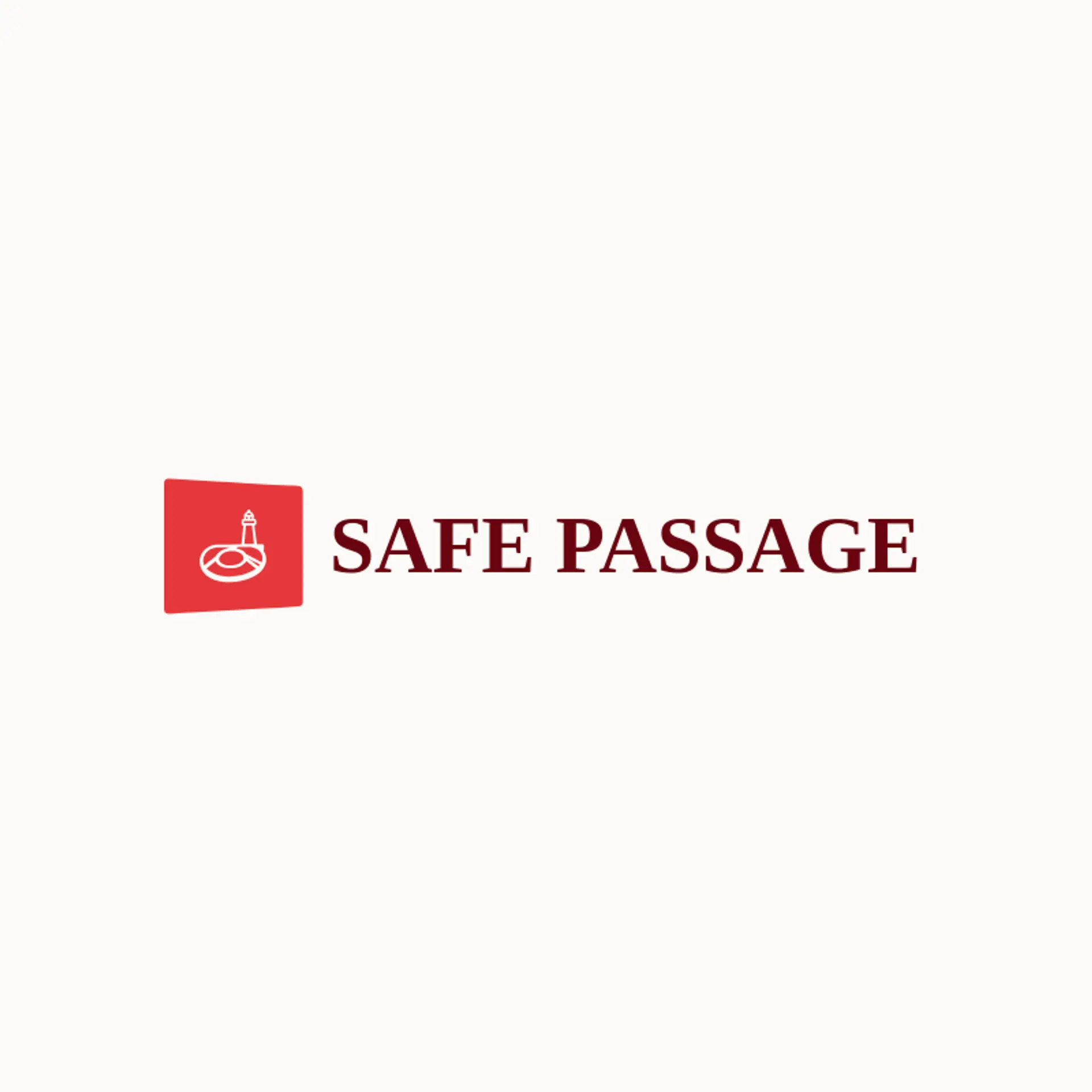 Safe Passage logo for lighthouse