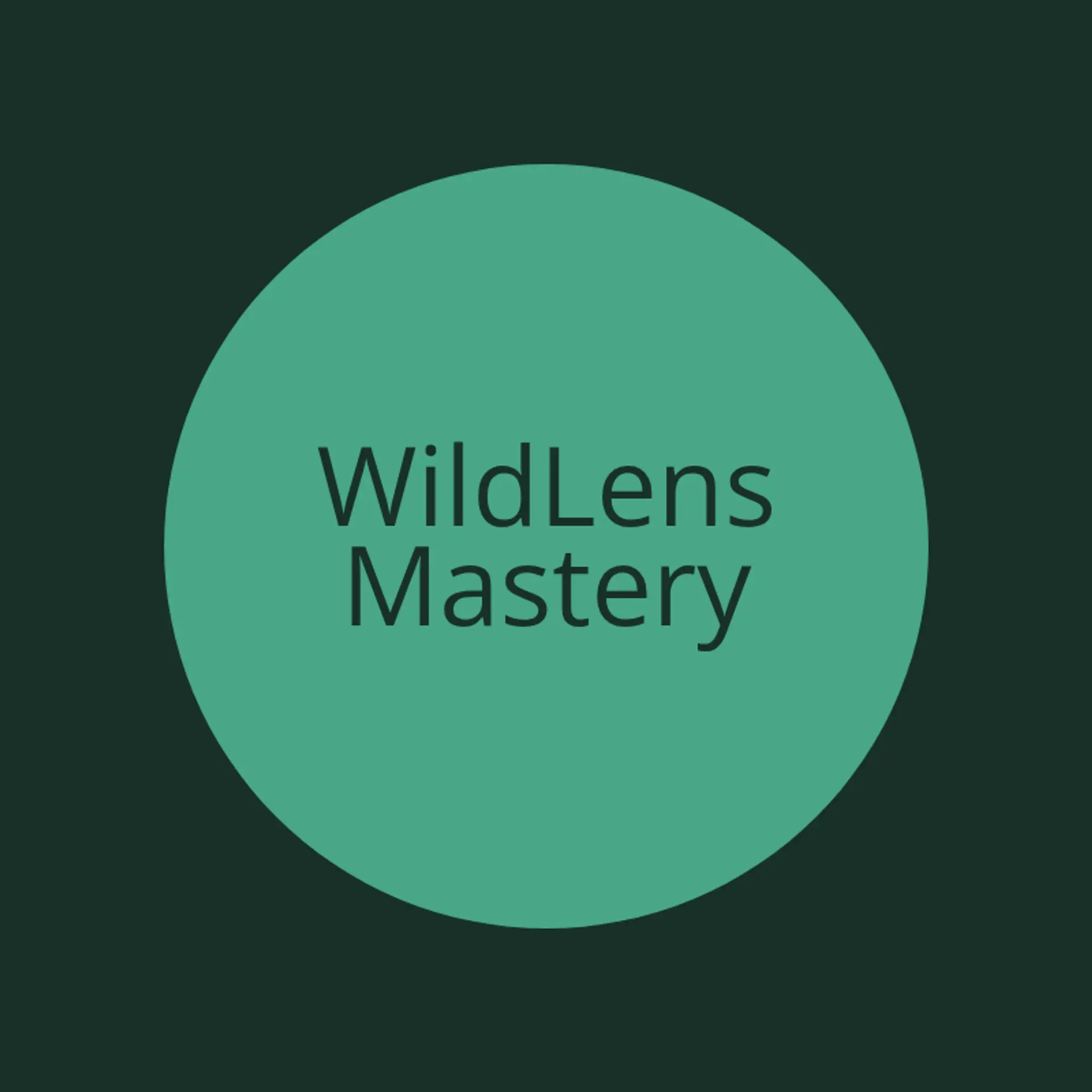 Aperture Wild logo for wildlife photography
