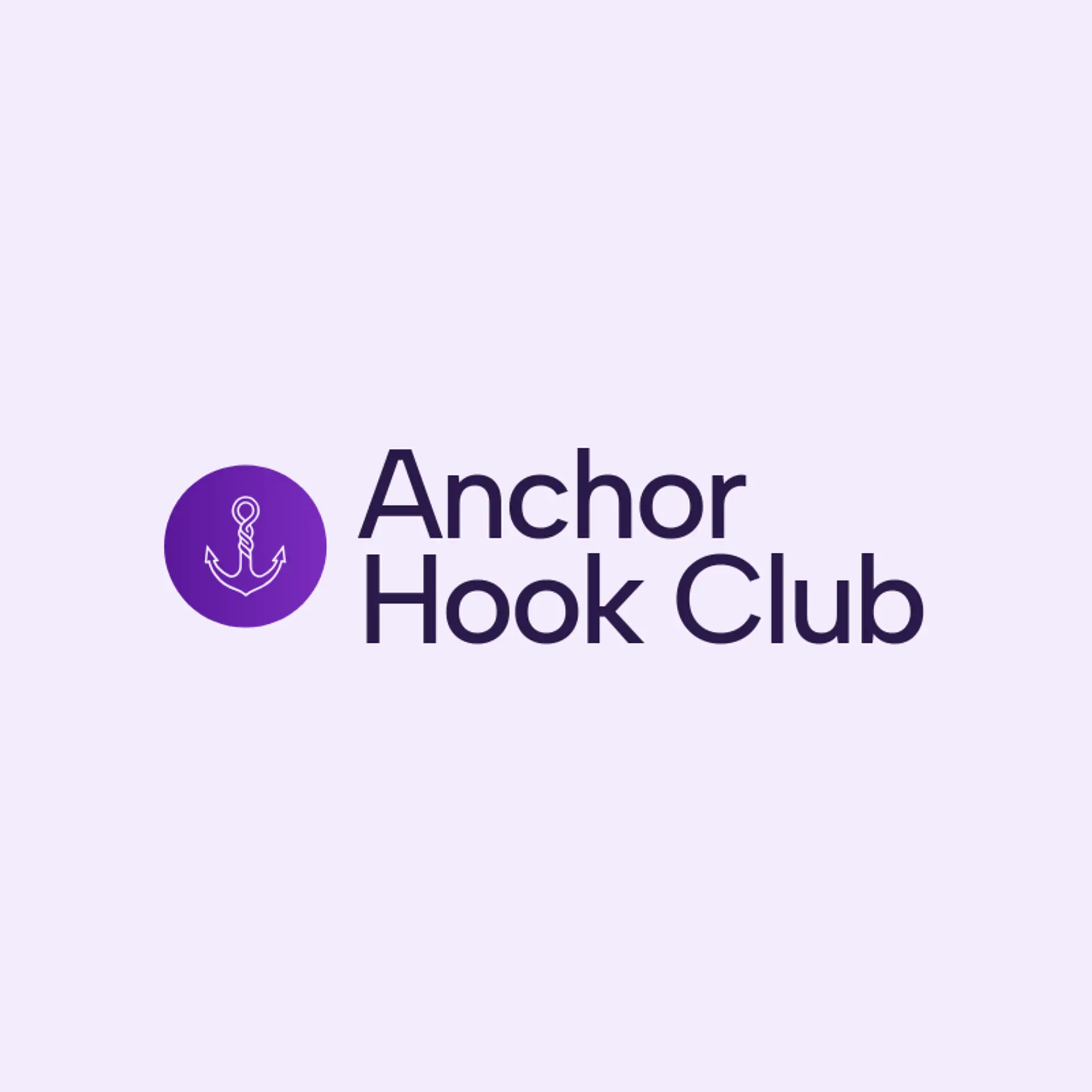 Anchor Hook Club logo for anchor