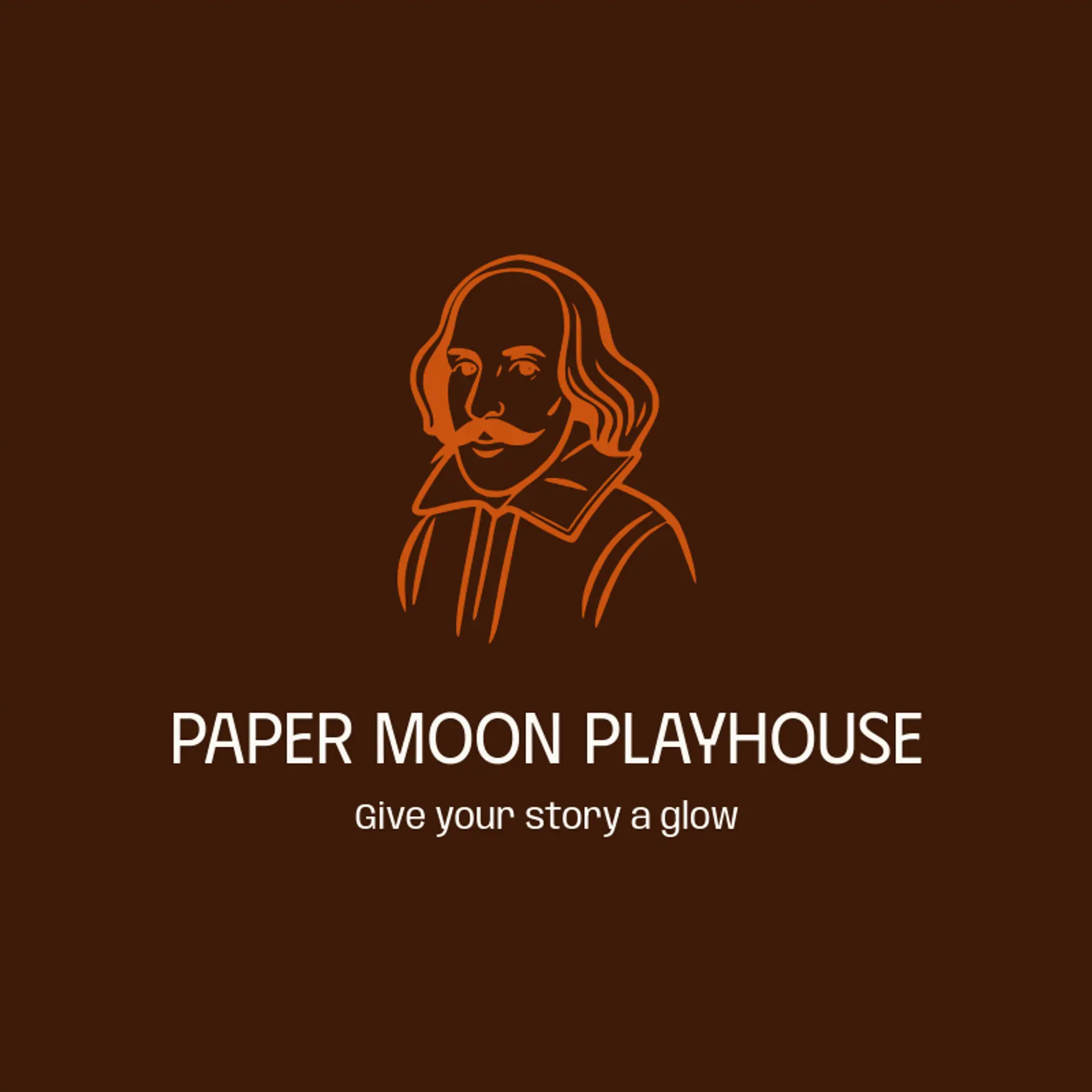 Paper Moon Playhouse logo for playwright